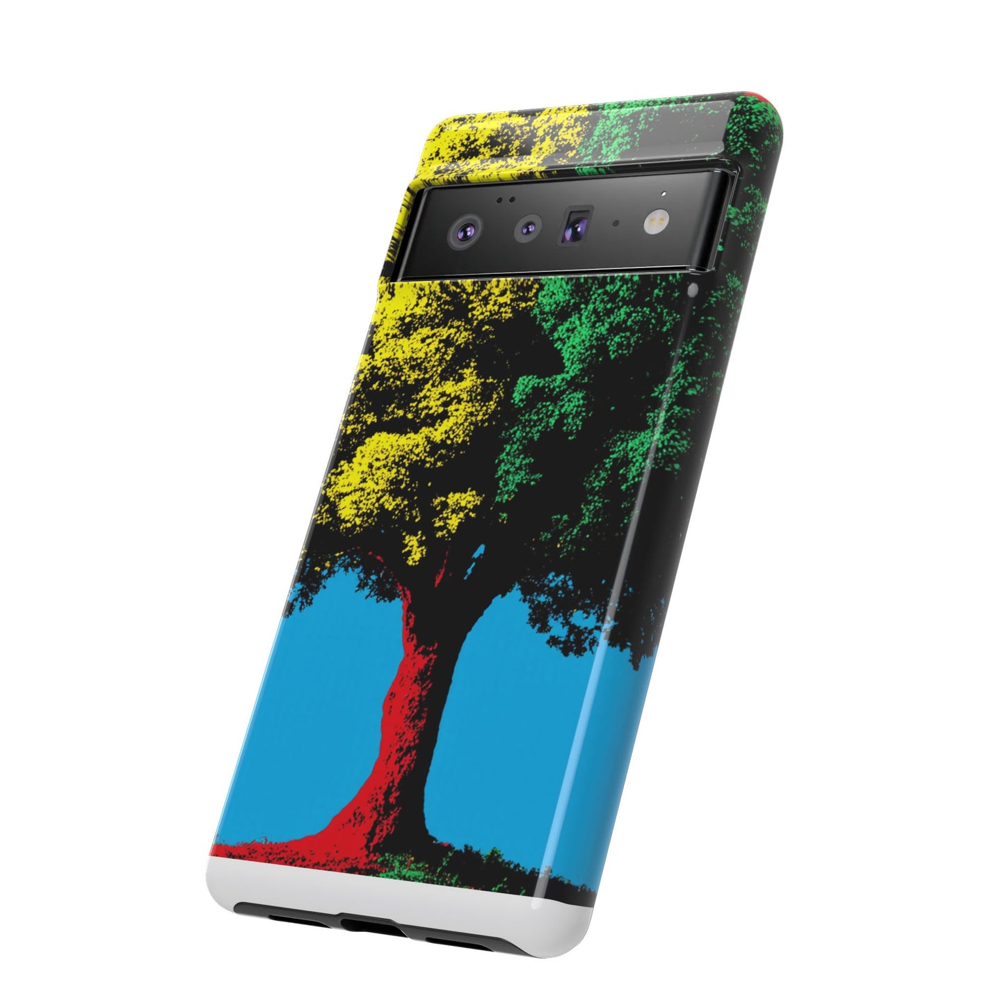 Phone Case - Vibrant Tree Design