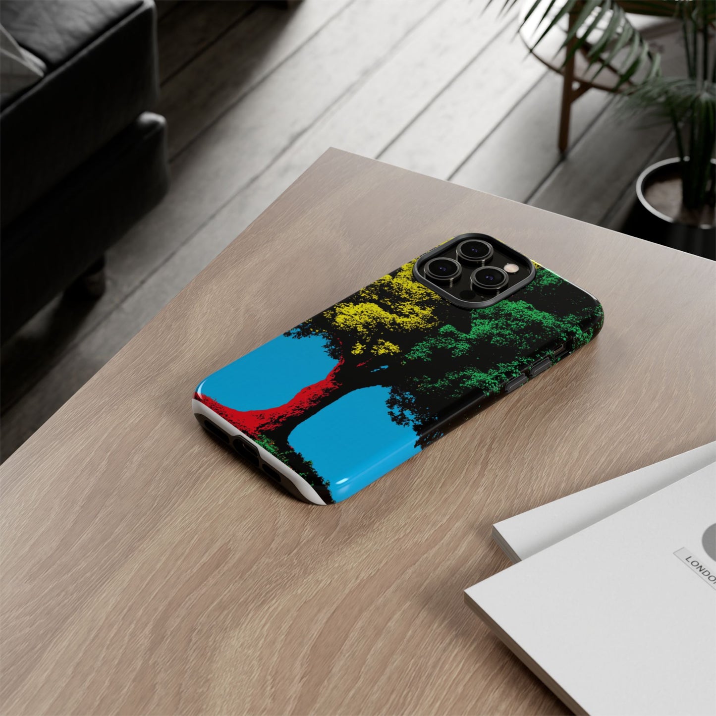 Phone Case - Vibrant Tree Design