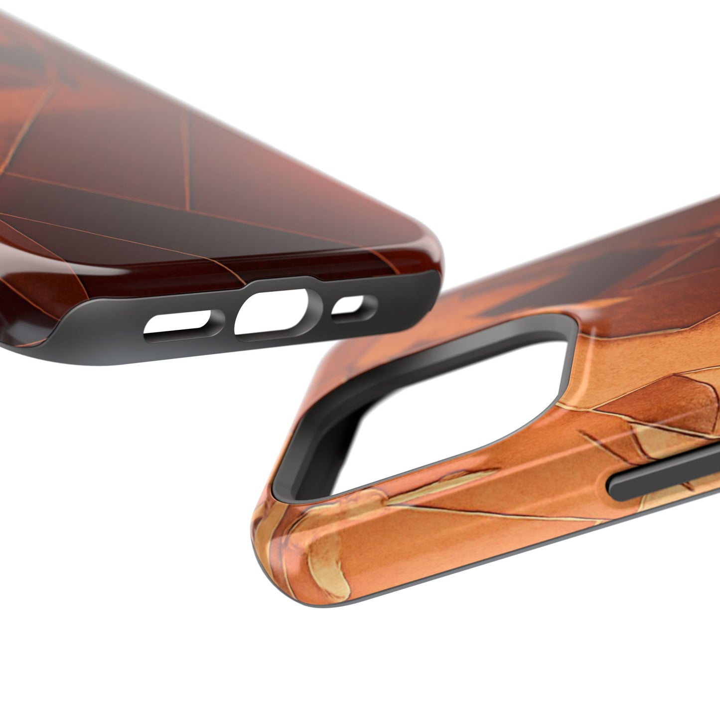 Geometric Magnetic Tough Cases - Stylish Protection for Your Phone
