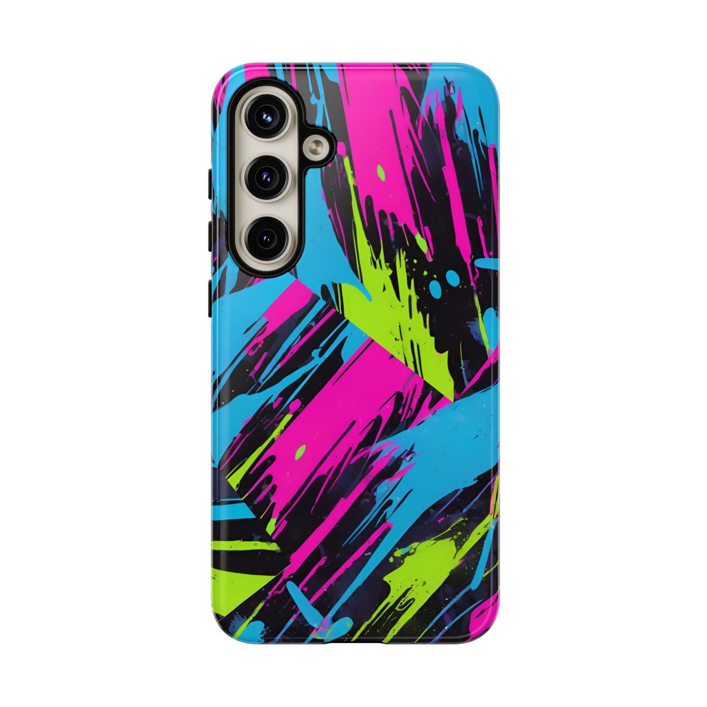 Vibrant Phone Case - Tough Cases with Bold Color Burst Design