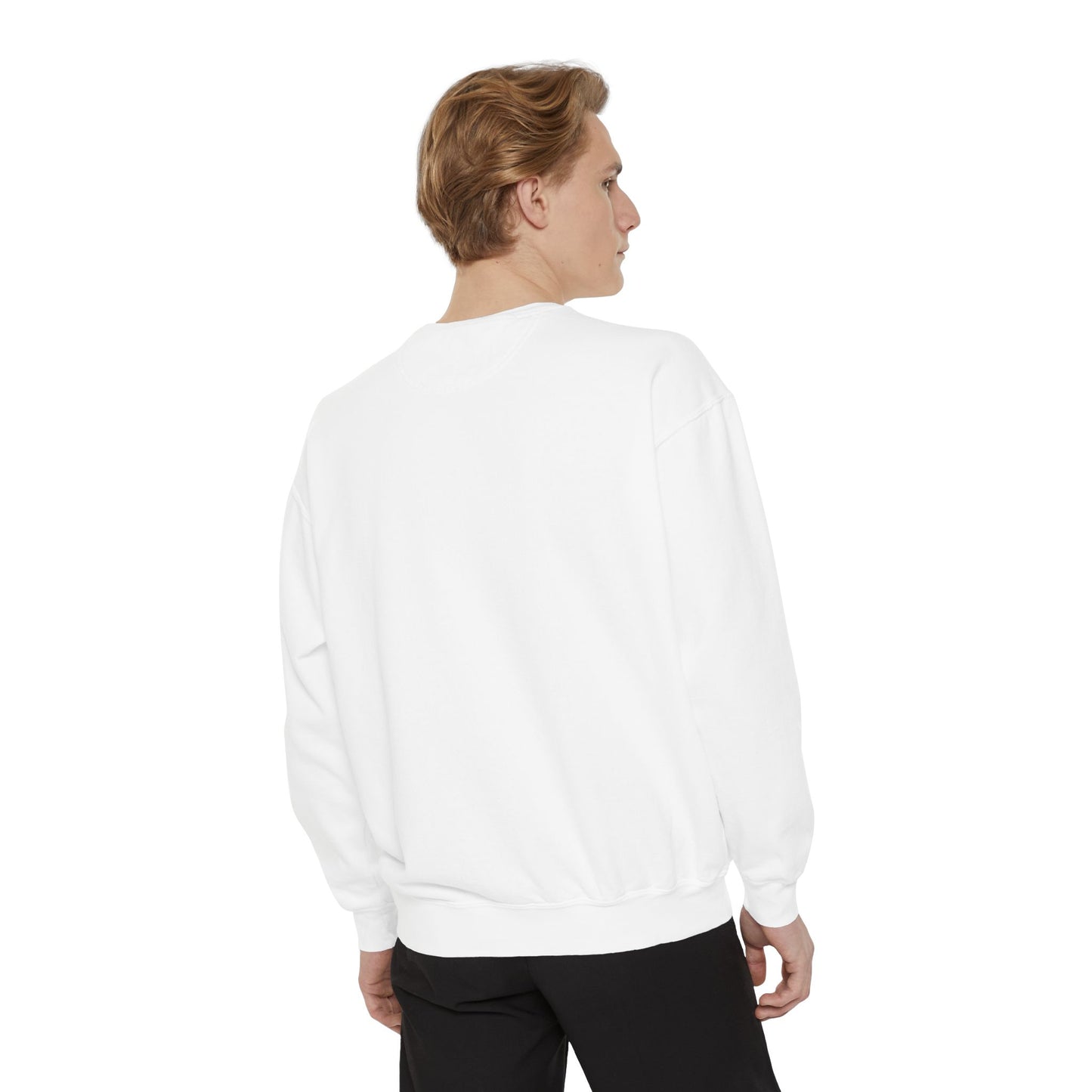 Floral Unisex Sweatshirt - Cozy Garment-Dyed Style for Nature Lovers