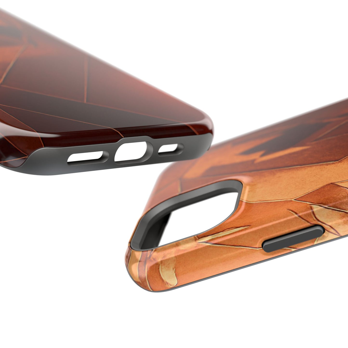 Geometric Magnetic Tough Cases - Stylish Protection for Your Phone