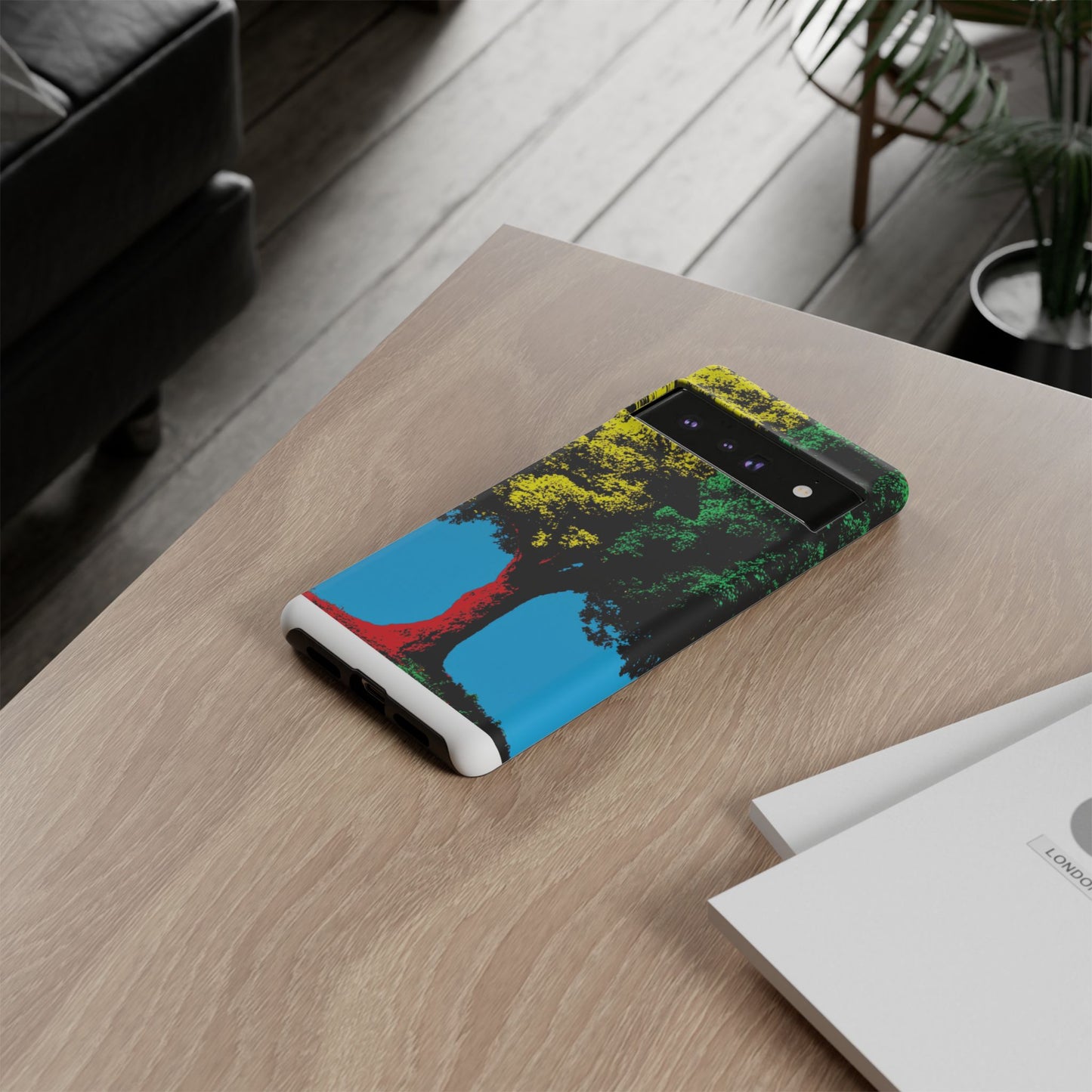 Phone Case - Vibrant Tree Design