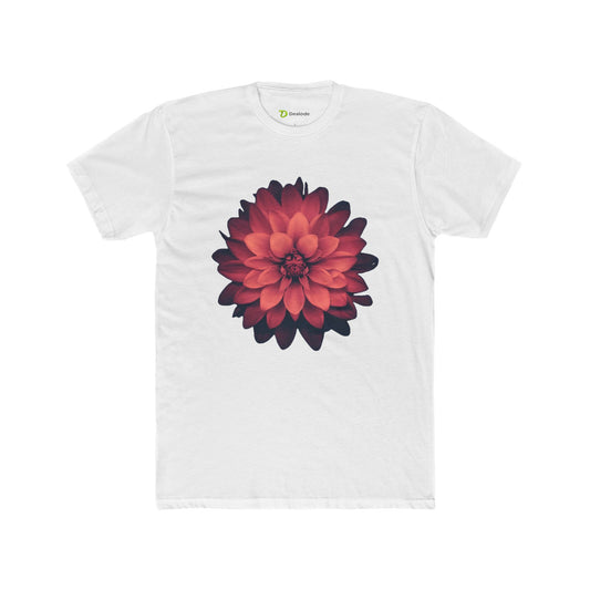 Vintage Floral Unisex Cotton Crew Tee - Perfect for Nature Lovers