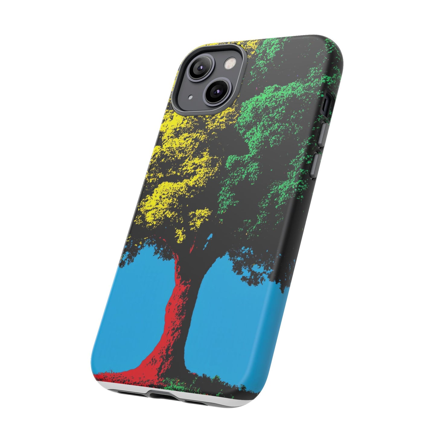 Phone Case - Vibrant Tree Design