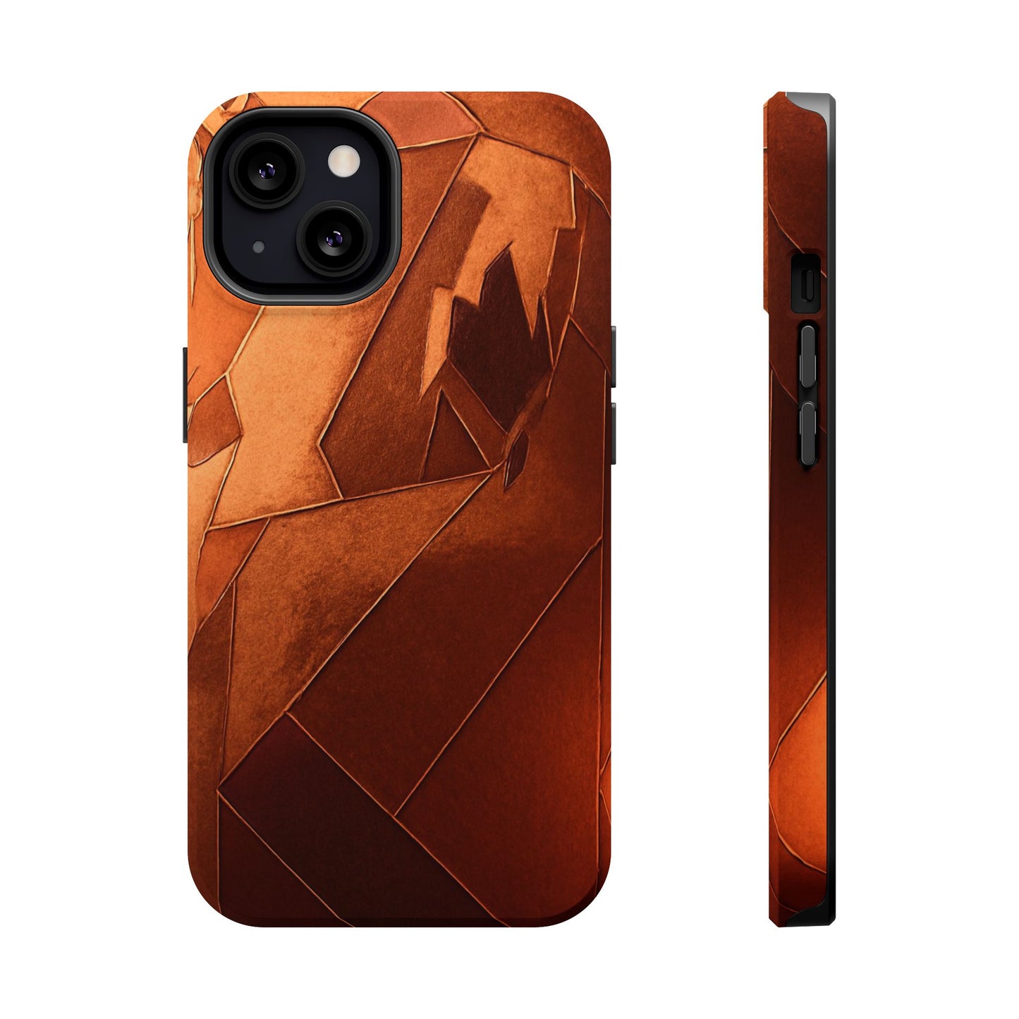 Geometric Magnetic Tough Cases - Stylish Protection for Your Phone