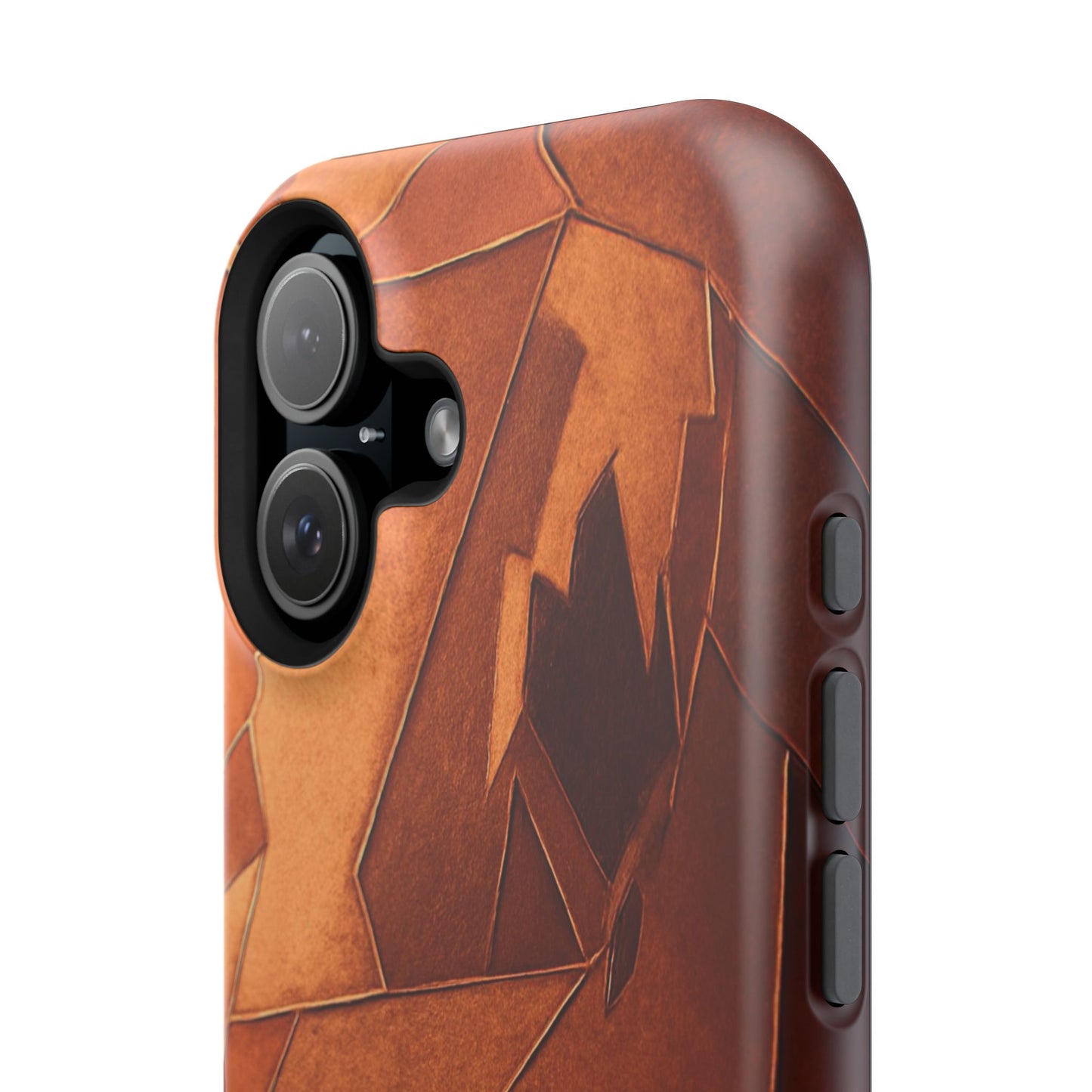 Geometric Magnetic Tough Cases - Stylish Protection for Your Phone