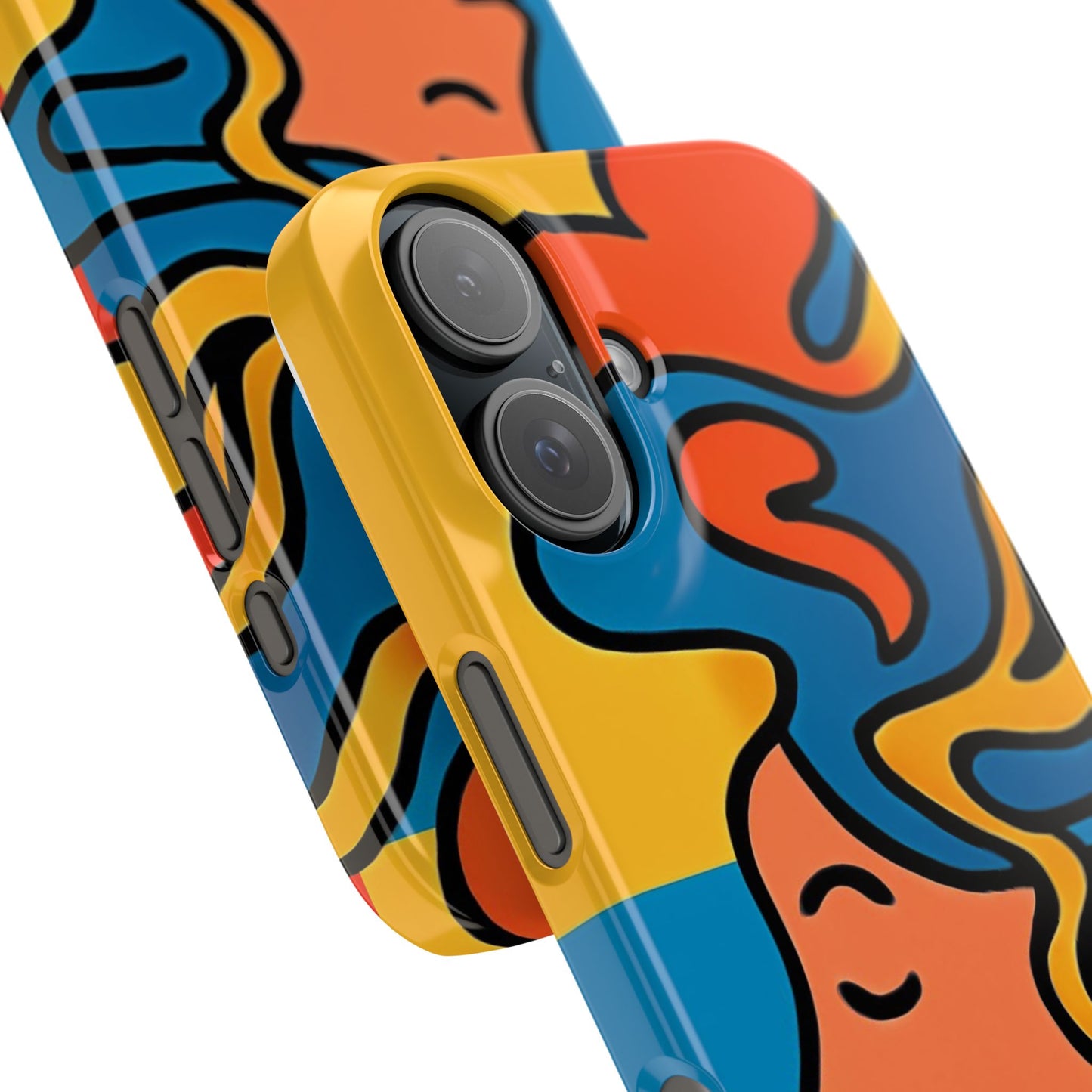 Stylish Slim Phone Cases with Colorful Abstract Design