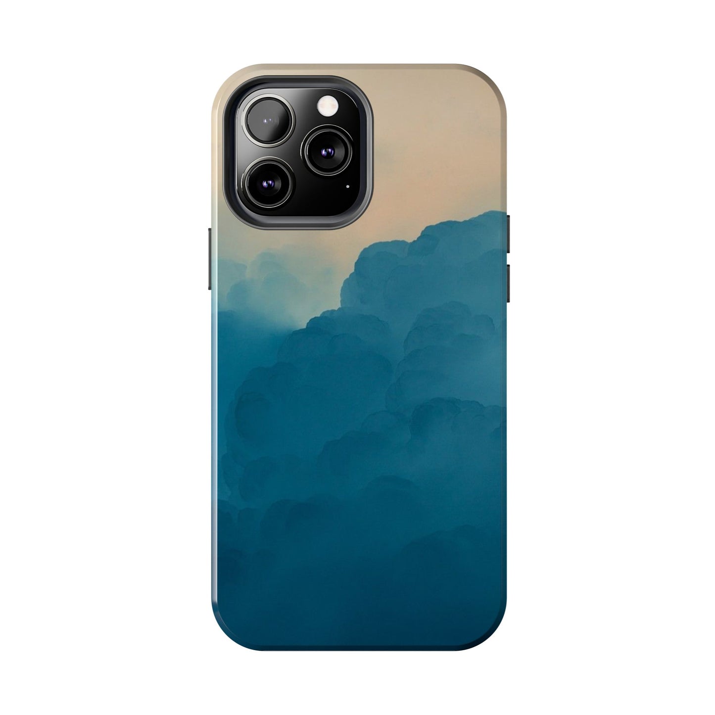 Serene Cloud Tough Phone Case - Durable Protection with Soothing Aesthetic