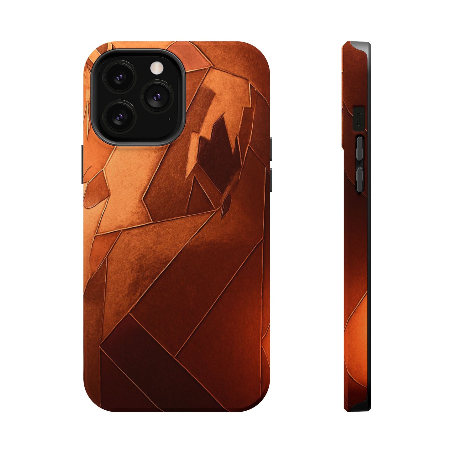 Geometric Magnetic Tough Cases - Stylish Protection for Your Phone
