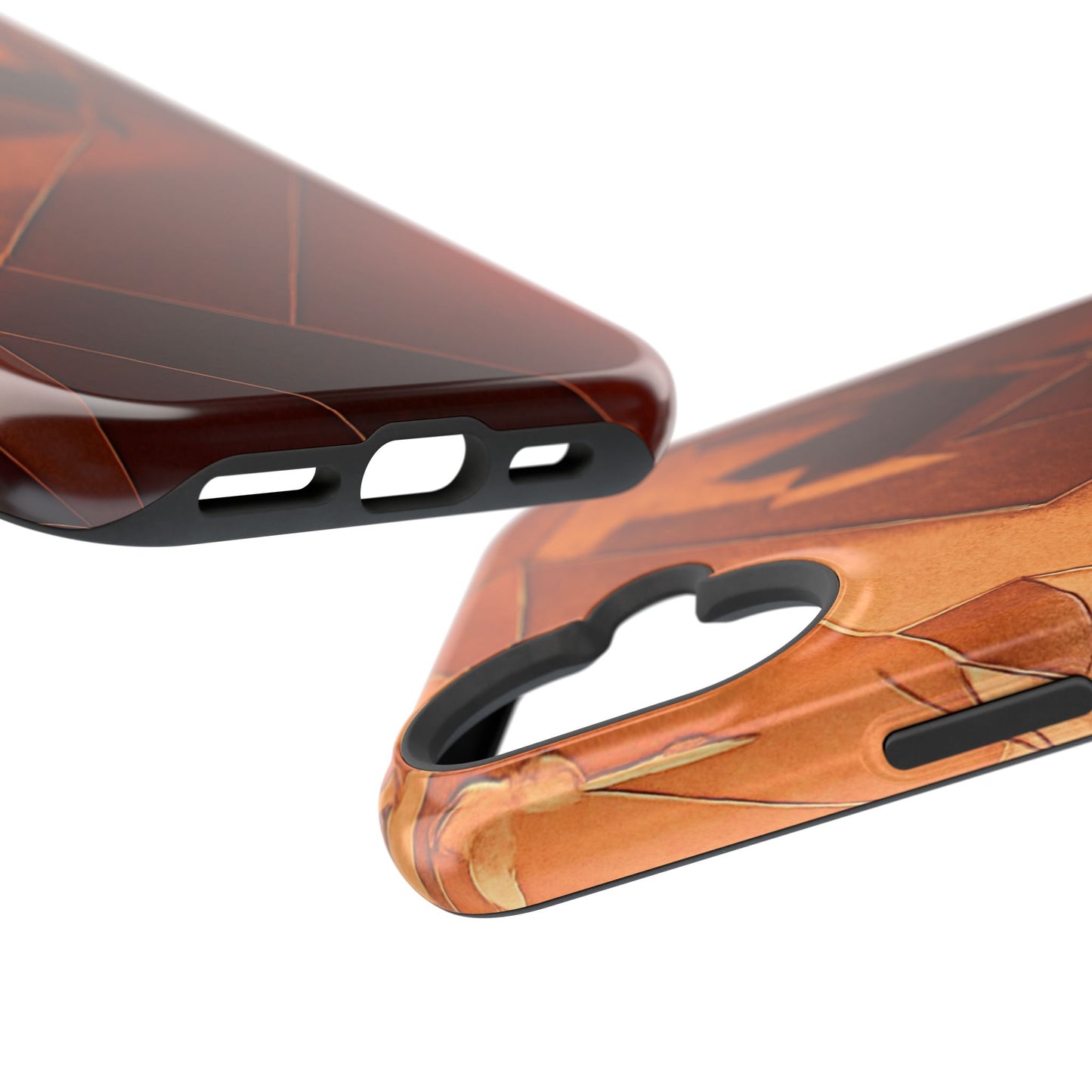 Geometric Magnetic Tough Cases - Stylish Protection for Your Phone