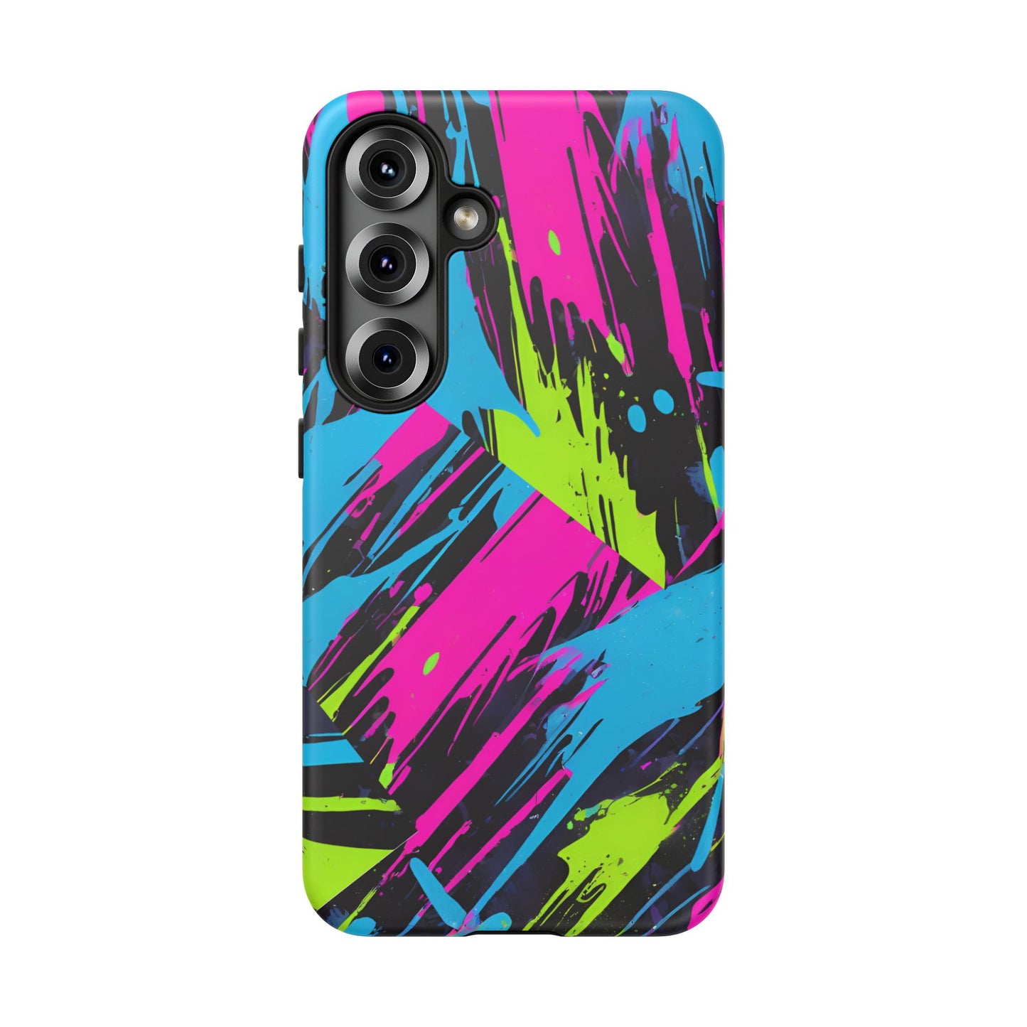Vibrant Phone Case - Tough Cases with Bold Color Burst Design