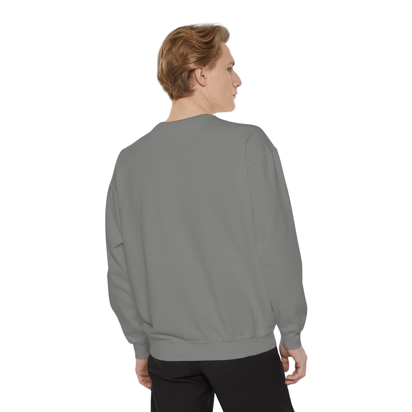 Floral Unisex Sweatshirt - Cozy Garment-Dyed Style for Nature Lovers