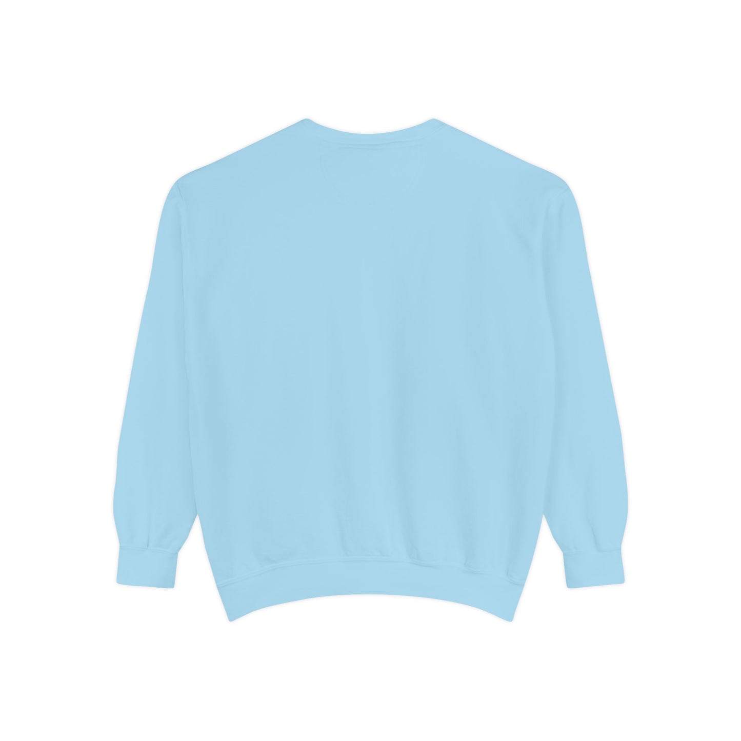 Floral Unisex Sweatshirt - Cozy Garment-Dyed Style for Nature Lovers