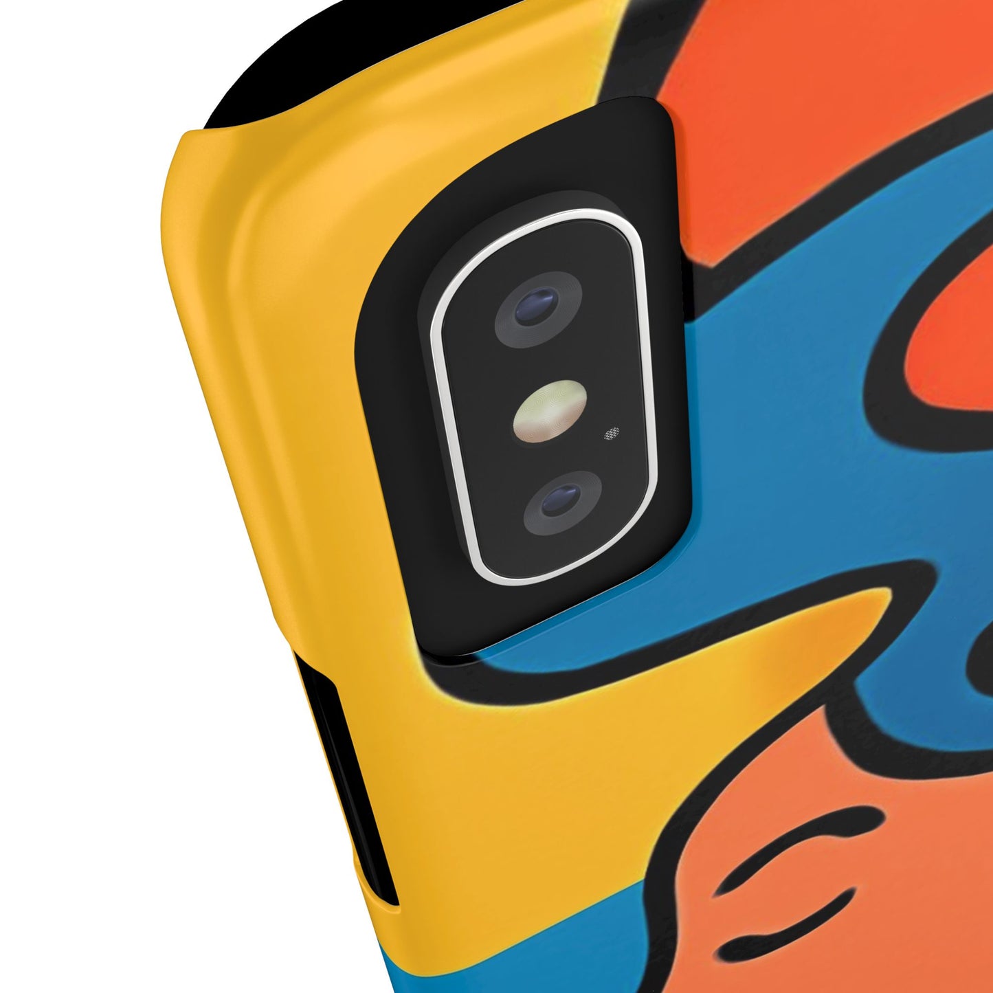 Stylish Slim Phone Cases with Colorful Abstract Design