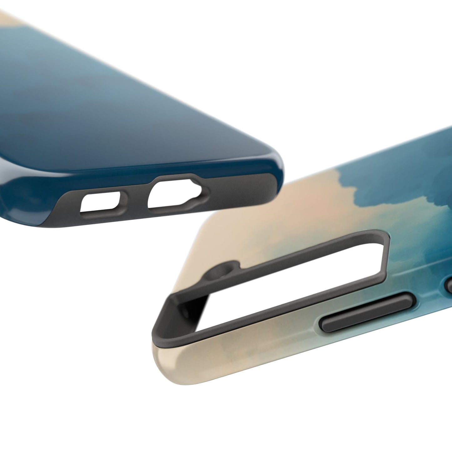 Serene Cloud Tough Phone Case - Durable Protection with Soothing Aesthetic
