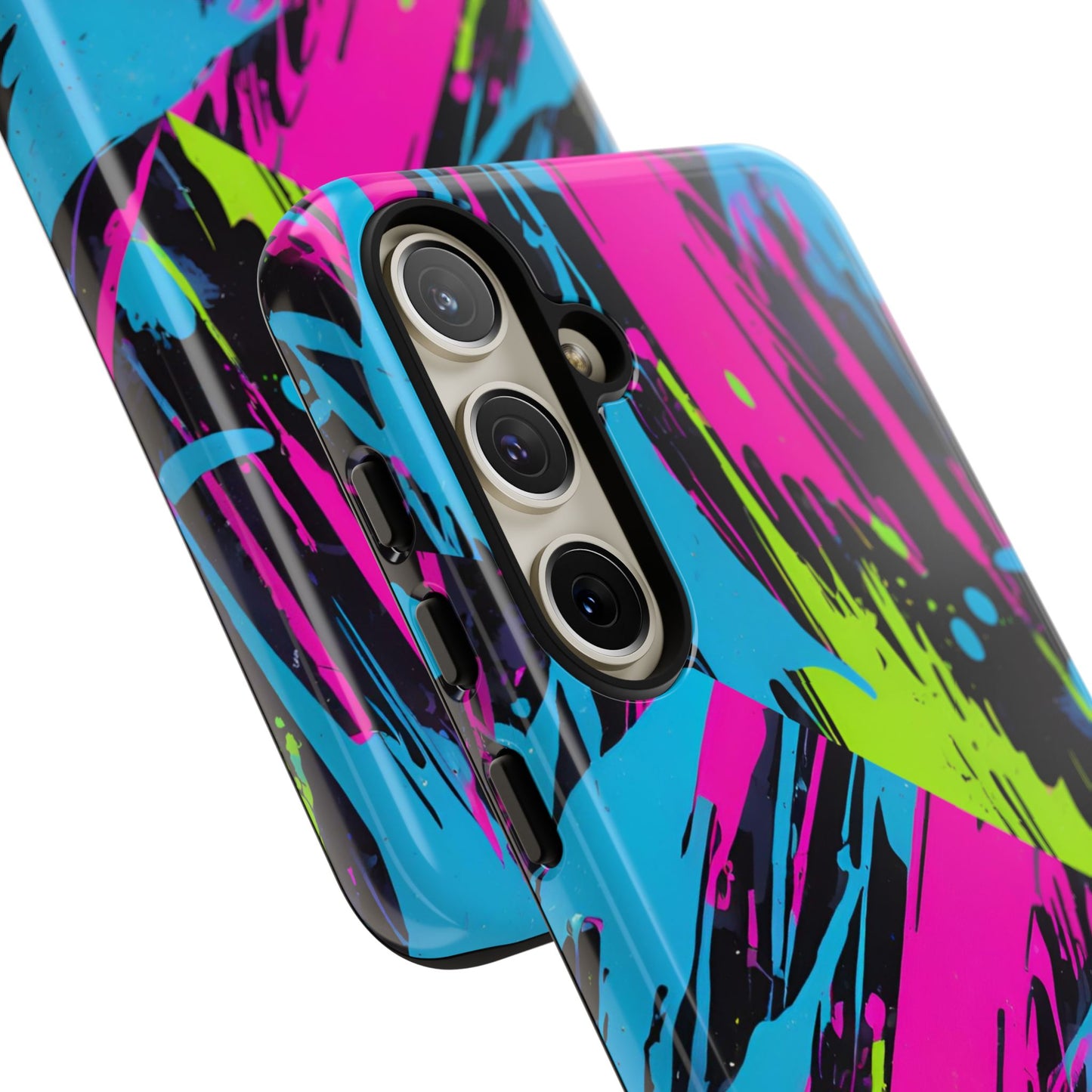 Vibrant Phone Case - Tough Cases with Bold Color Burst Design