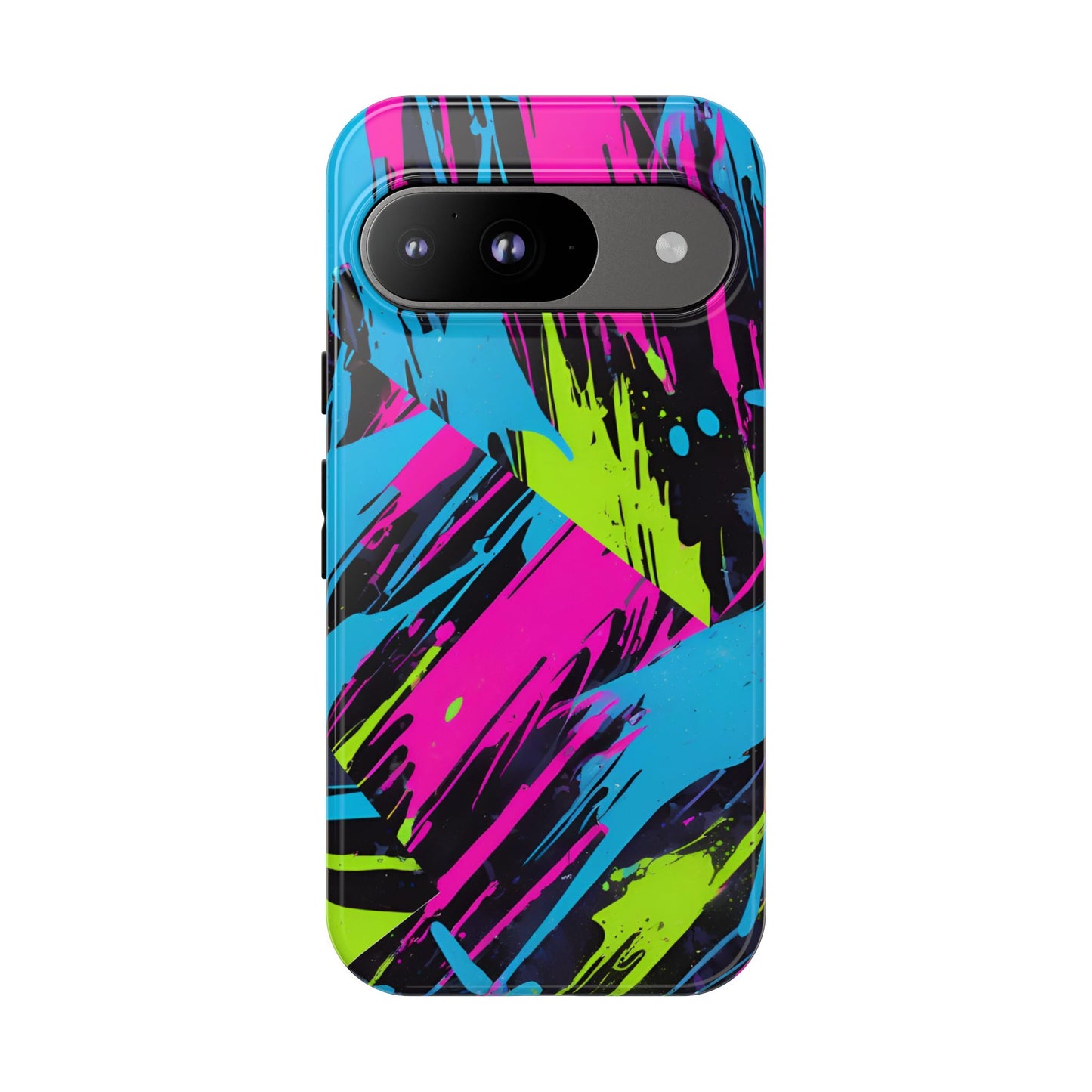 Vibrant Phone Case - Tough Cases with Bold Color Burst Design