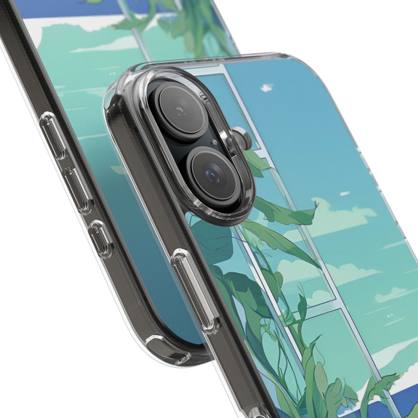 Tropical Ocean Clear Phone Case - Perfect Gift for Nature Lovers