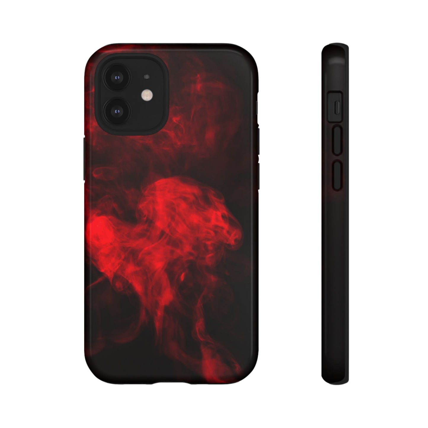 Bold Red Smoke Phone Case – Tough Cases for Protection and Style