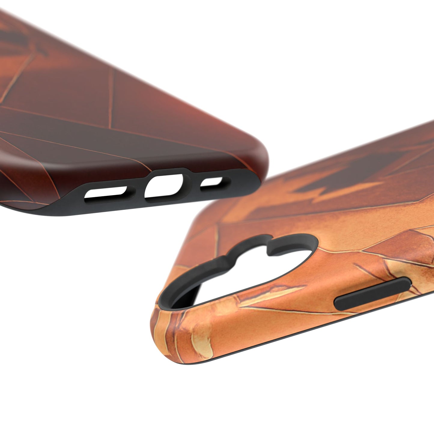 Geometric Magnetic Tough Cases - Stylish Protection for Your Phone