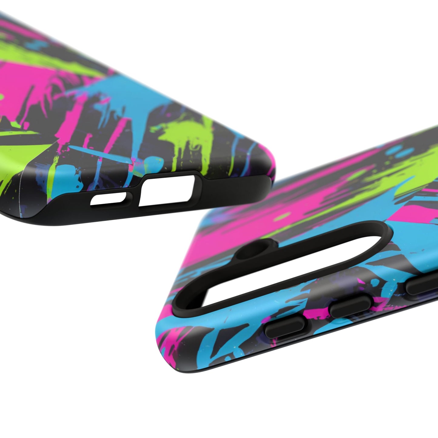 Vibrant Phone Case - Tough Cases with Bold Color Burst Design