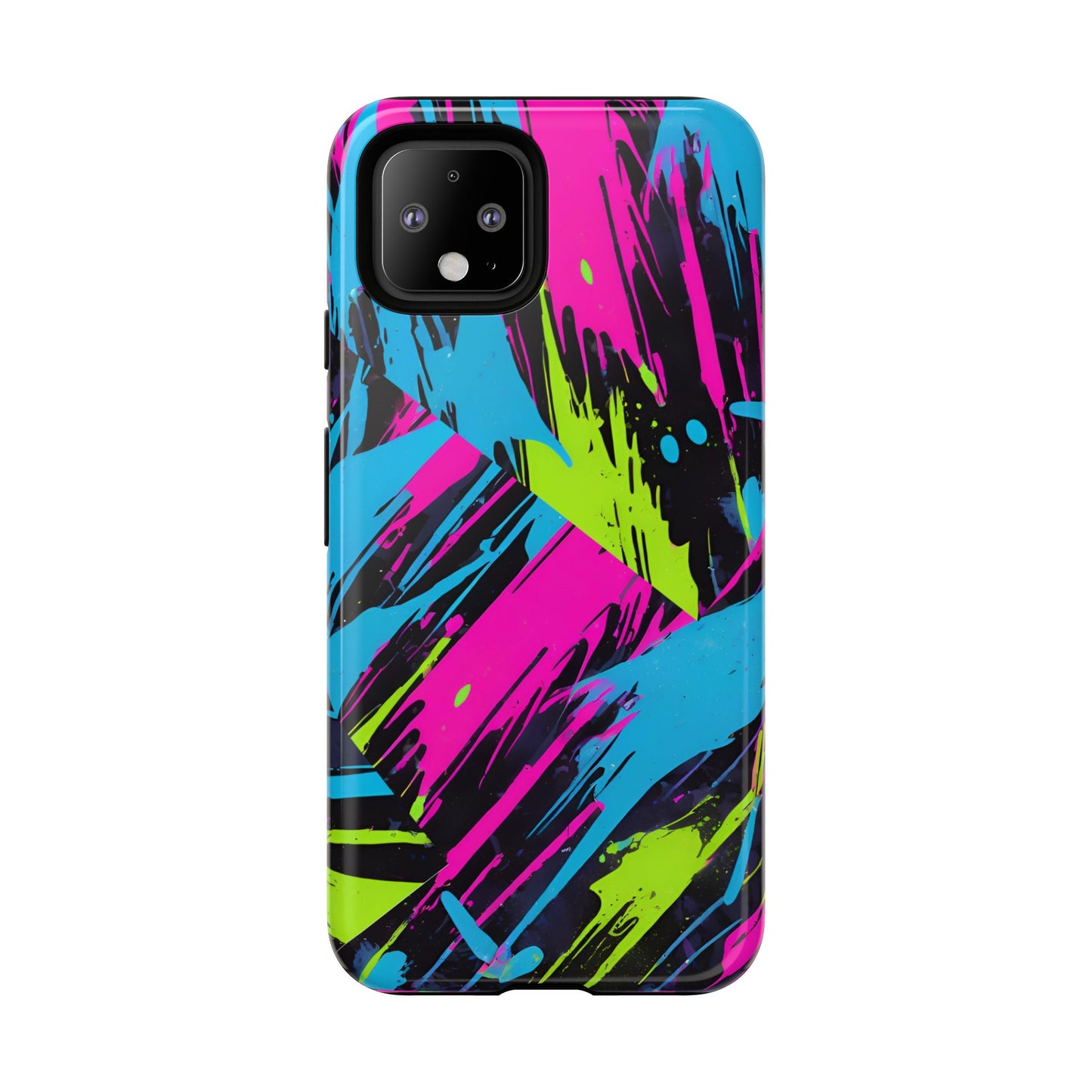 Vibrant Phone Case - Tough Cases with Bold Color Burst Design