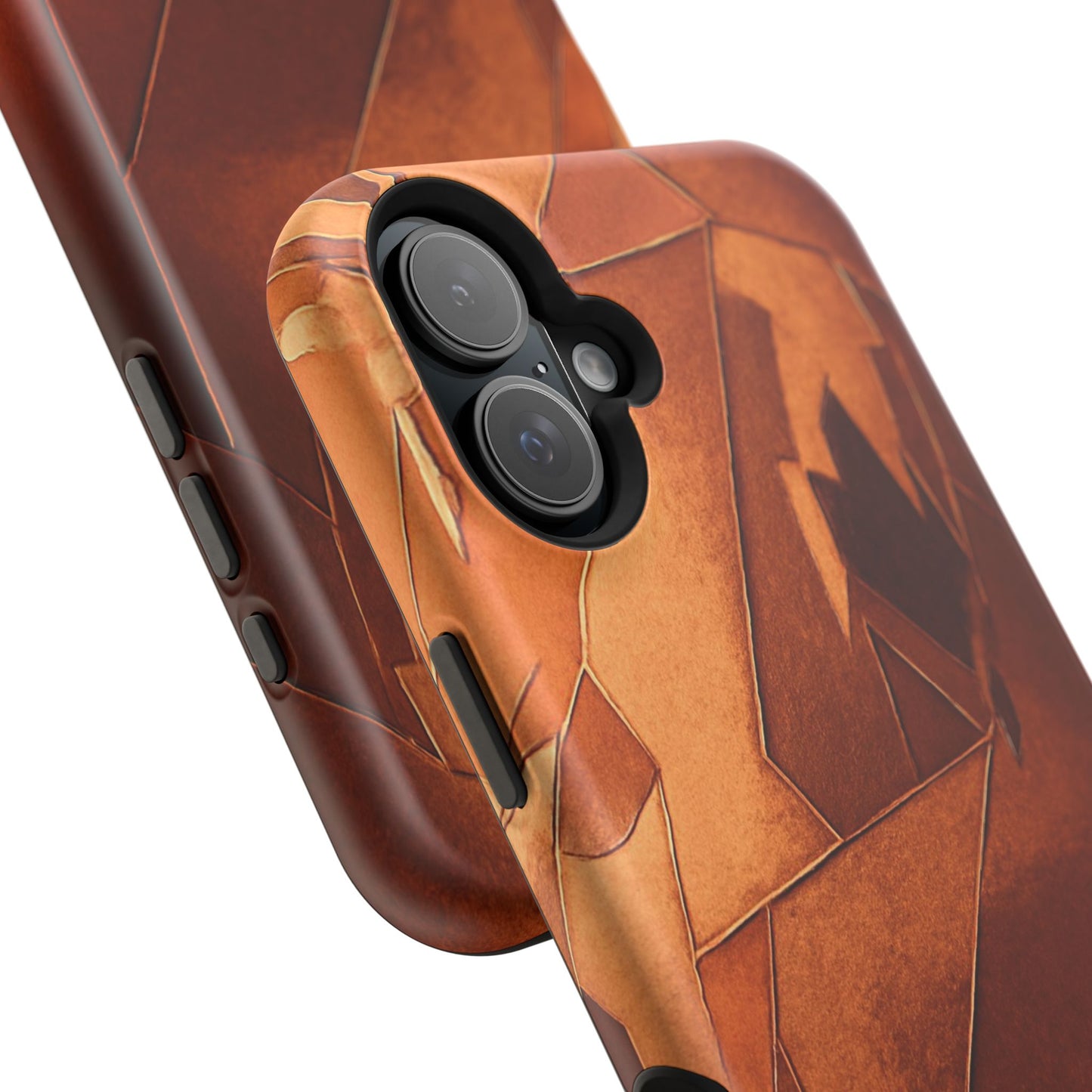 Geometric Magnetic Tough Cases - Stylish Protection for Your Phone