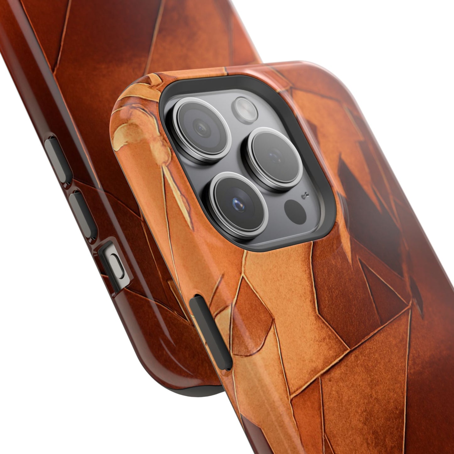 Geometric Magnetic Tough Cases - Stylish Protection for Your Phone