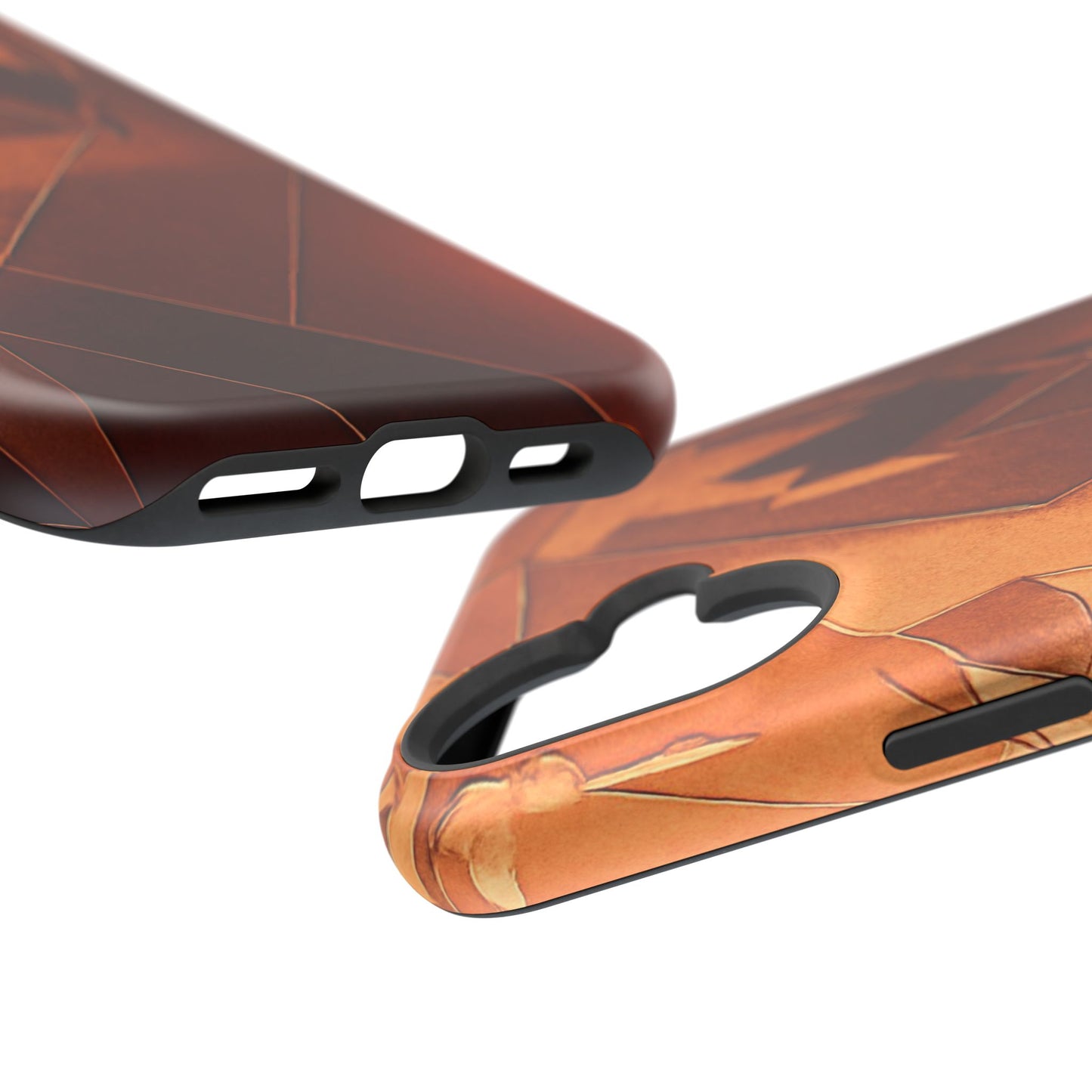 Geometric Magnetic Tough Cases - Stylish Protection for Your Phone