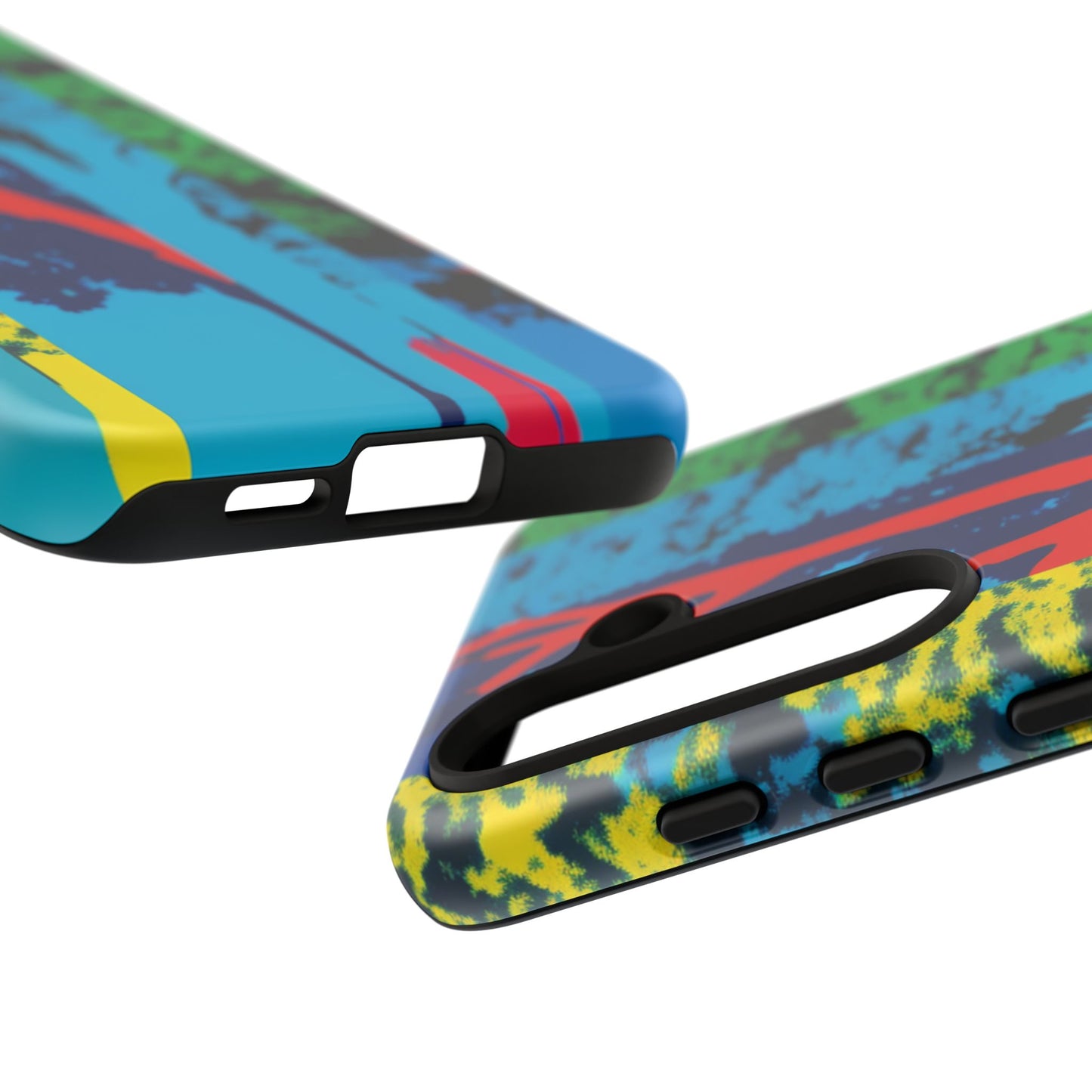 Phone Case - Colorful Forest Design Tough Case