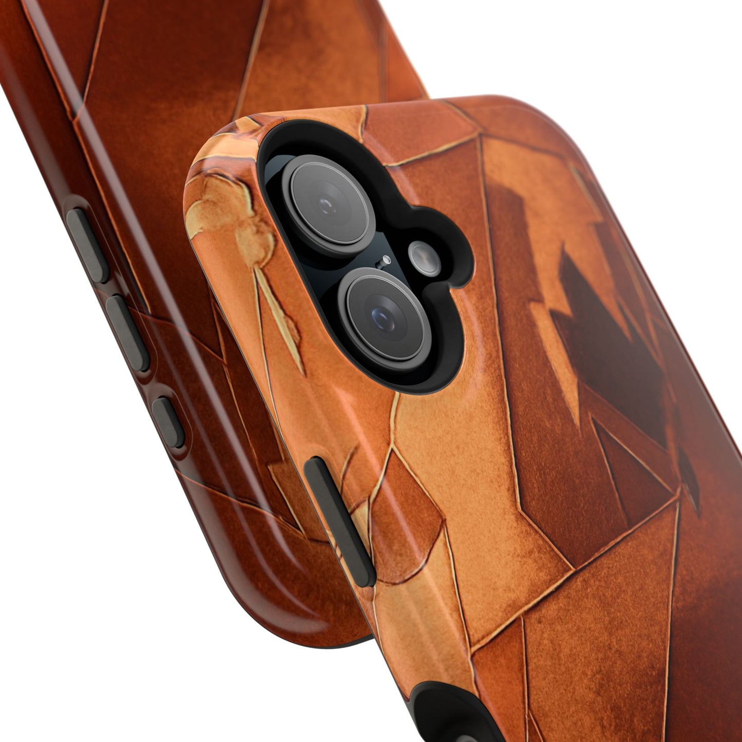 Geometric Magnetic Tough Cases - Stylish Protection for Your Phone