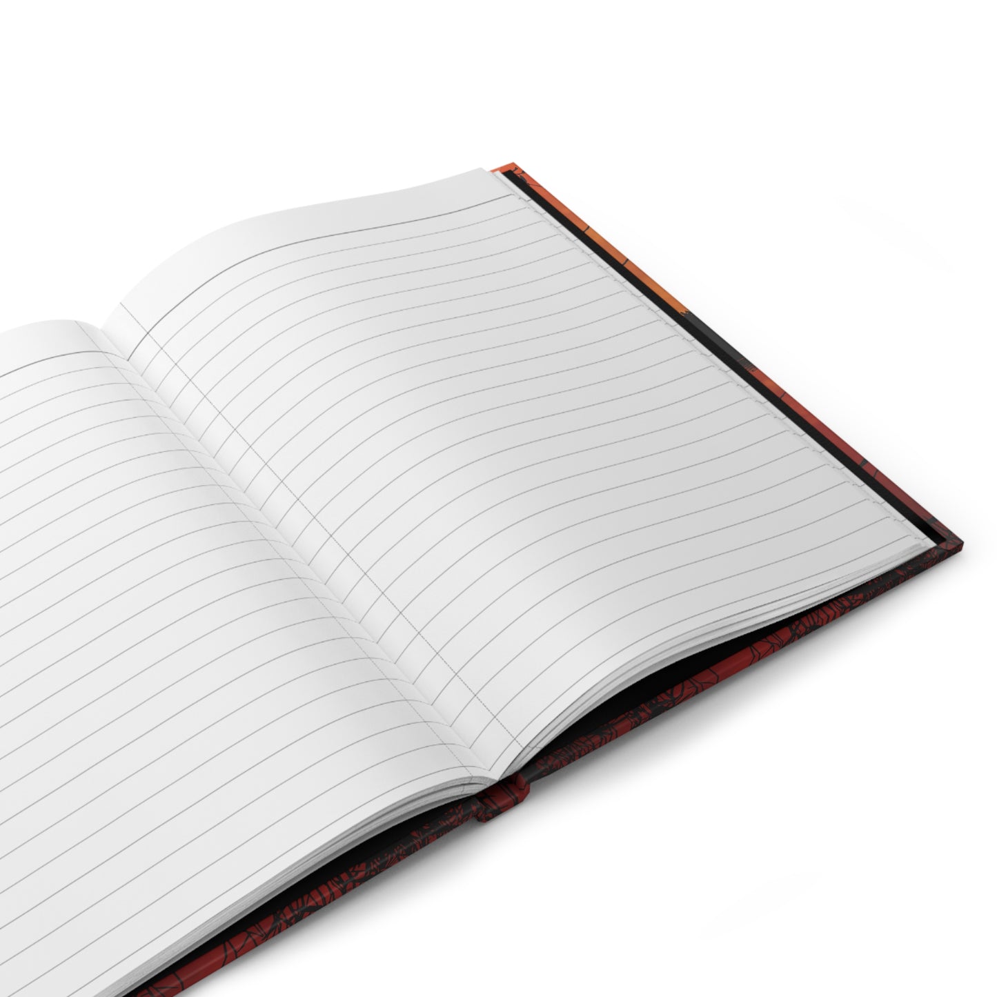 Sunset Reflection Hardcover Journal - Inspiring Nature-Themed Notebook for Writers and Dreamers