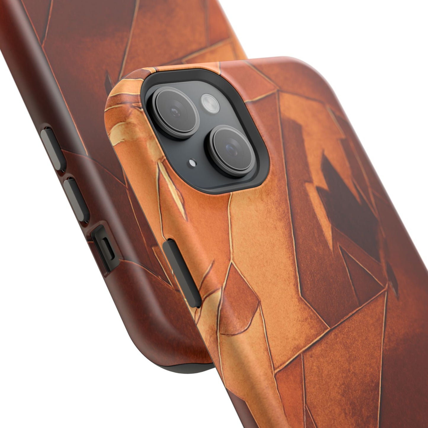 Geometric Magnetic Tough Cases - Stylish Protection for Your Phone