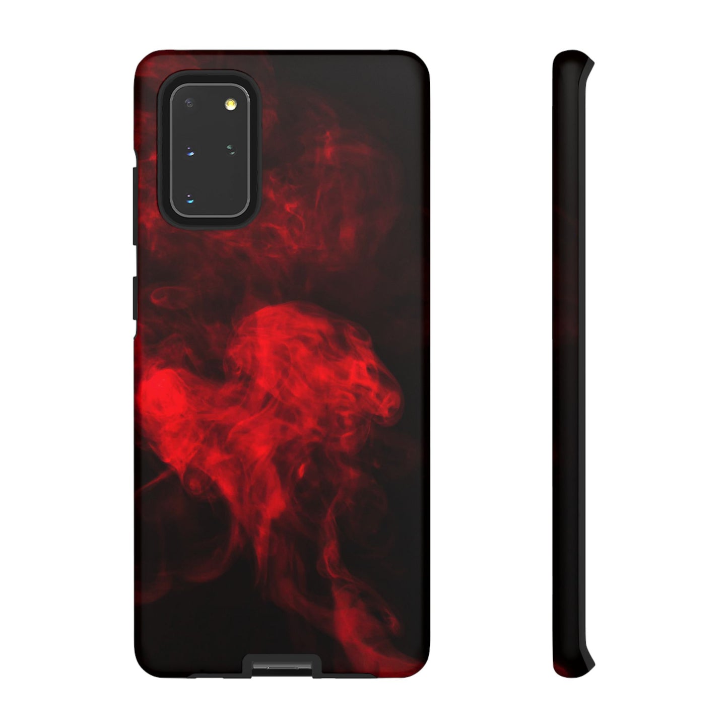 Bold Red Smoke Phone Case – Tough Cases for Protection and Style