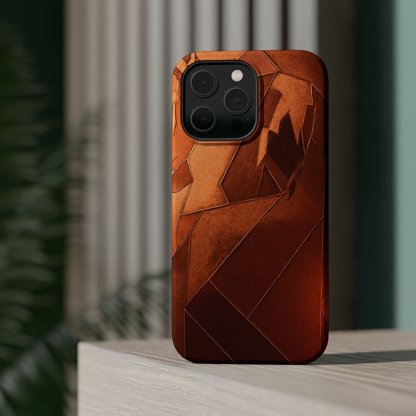 Geometric Magnetic Tough Cases - Stylish Protection for Your Phone