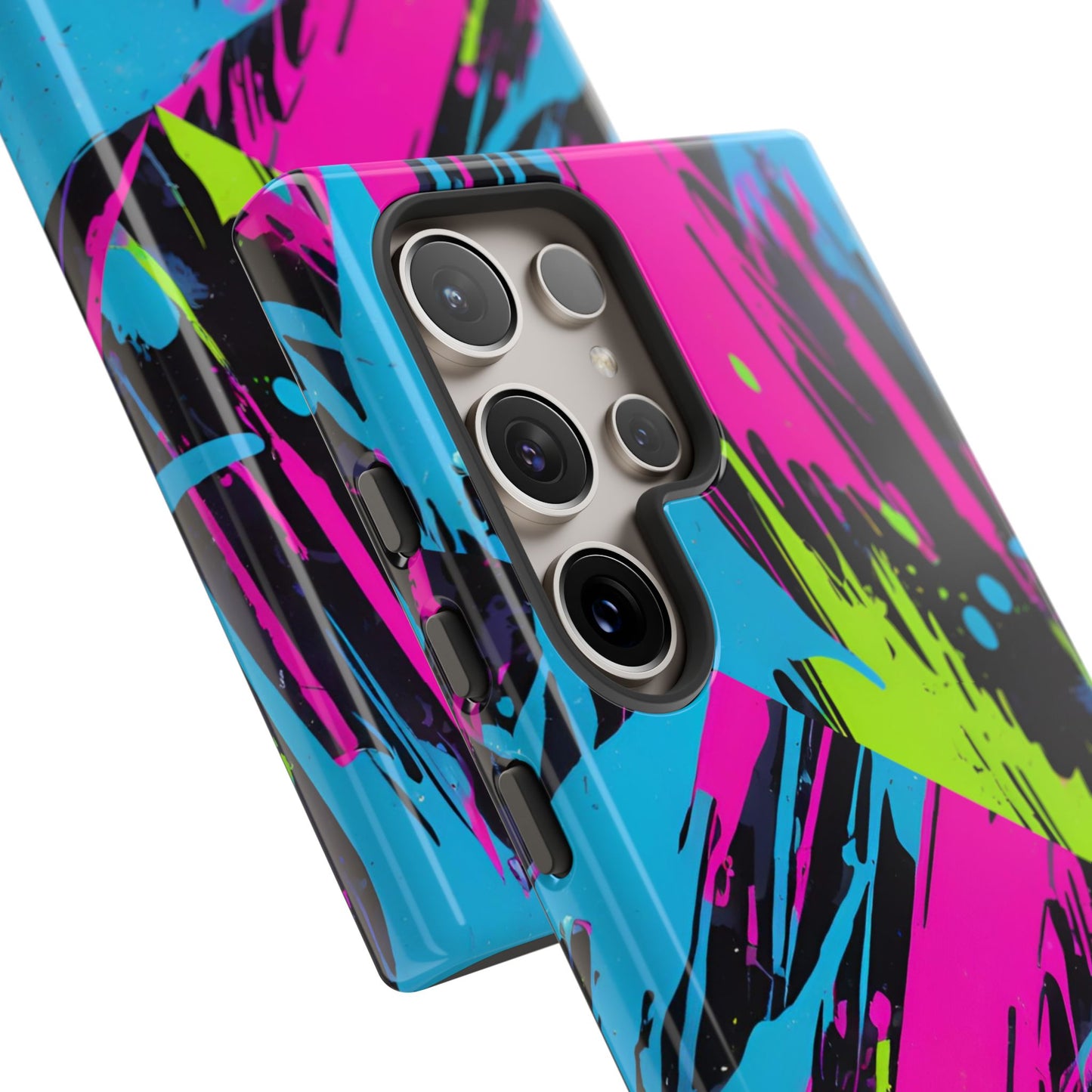 Vibrant Phone Case - Tough Cases with Bold Color Burst Design