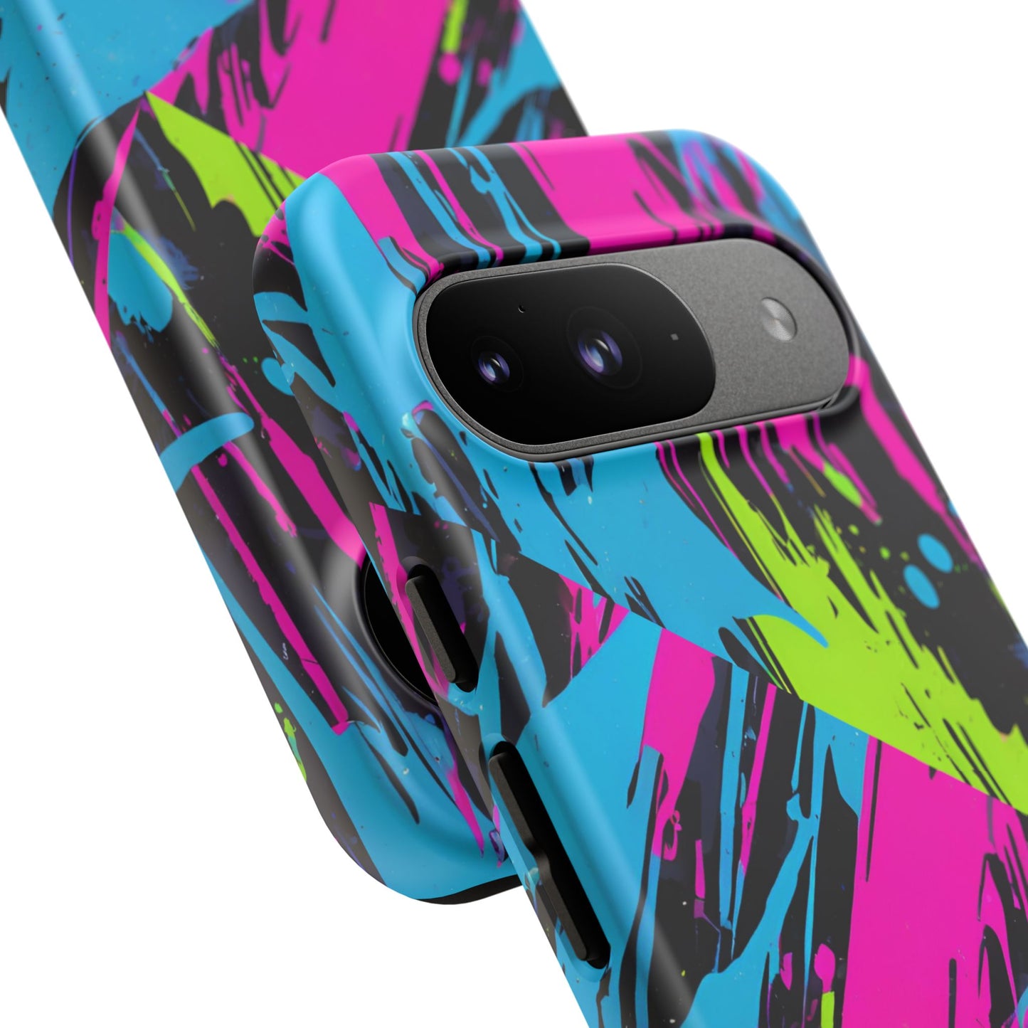 Vibrant Phone Case - Tough Cases with Bold Color Burst Design