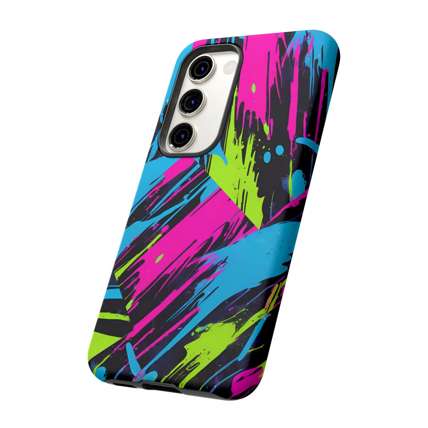Vibrant Phone Case - Tough Cases with Bold Color Burst Design