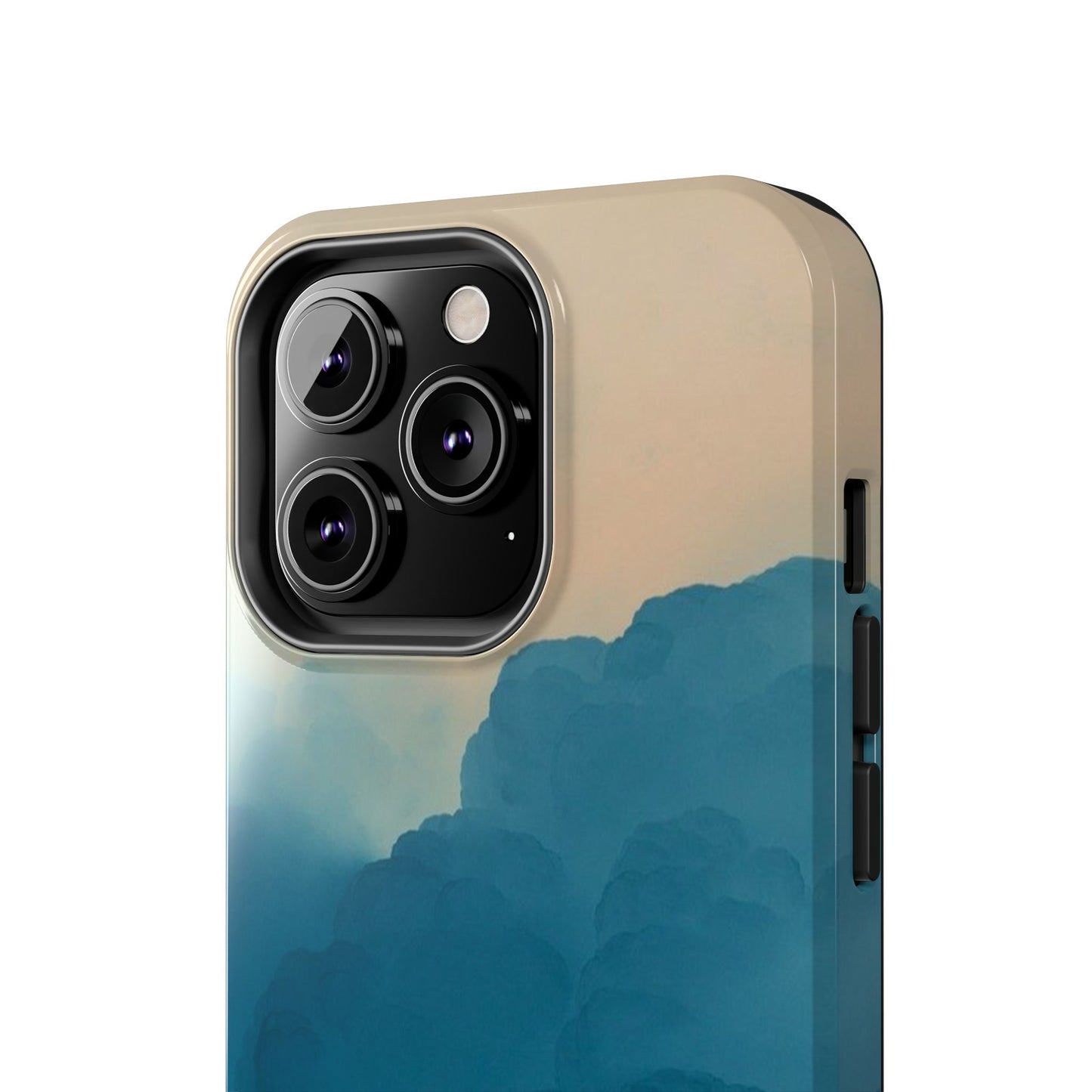 Serene Cloud Tough Phone Case - Durable Protection with Soothing Aesthetic