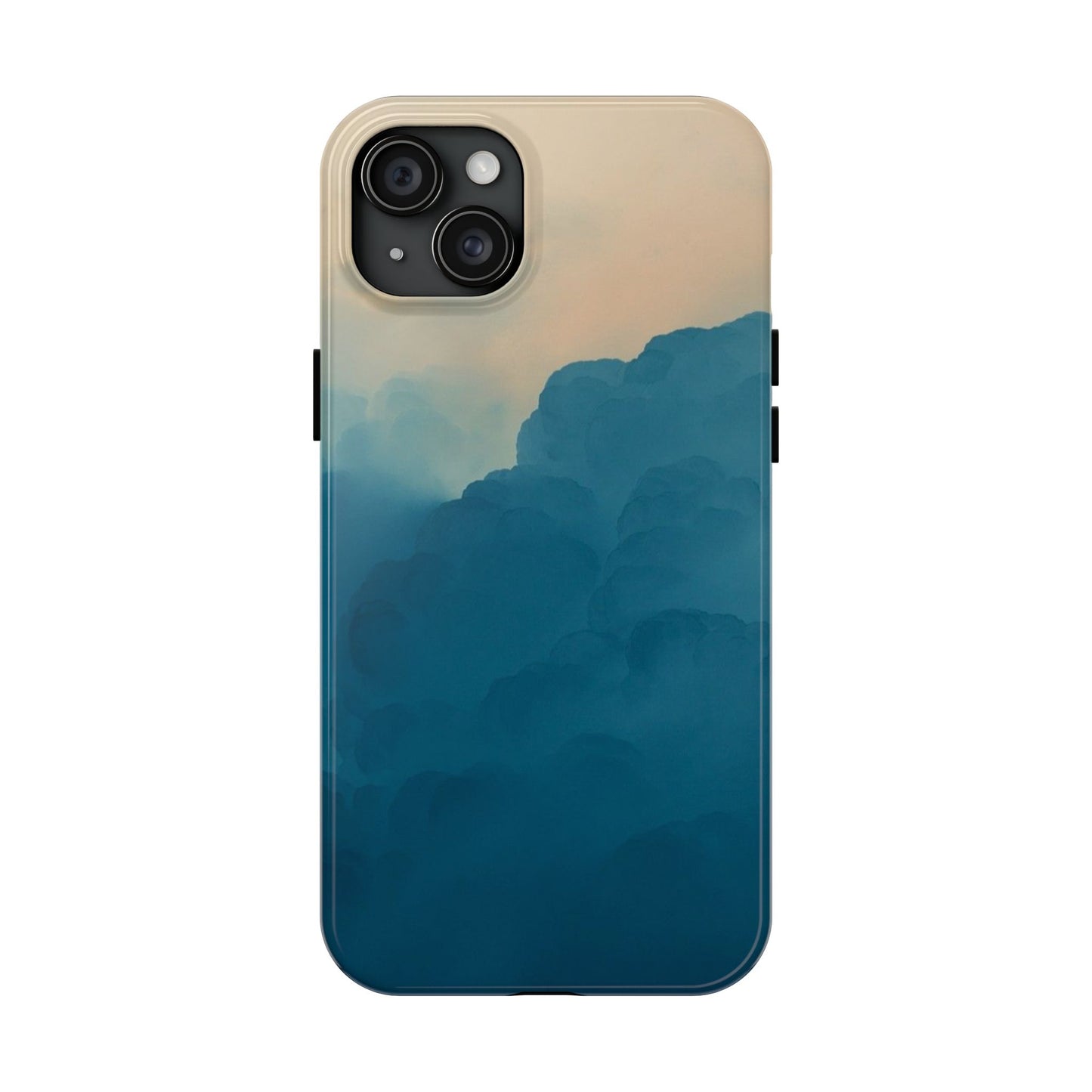 Serene Cloud Tough Phone Case - Durable Protection with Soothing Aesthetic