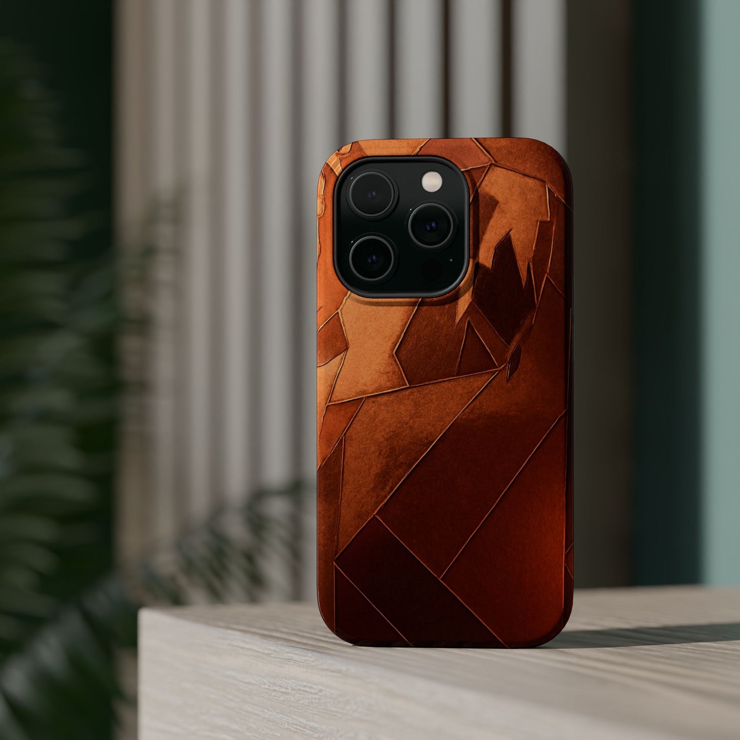 Geometric Magnetic Tough Cases - Stylish Protection for Your Phone