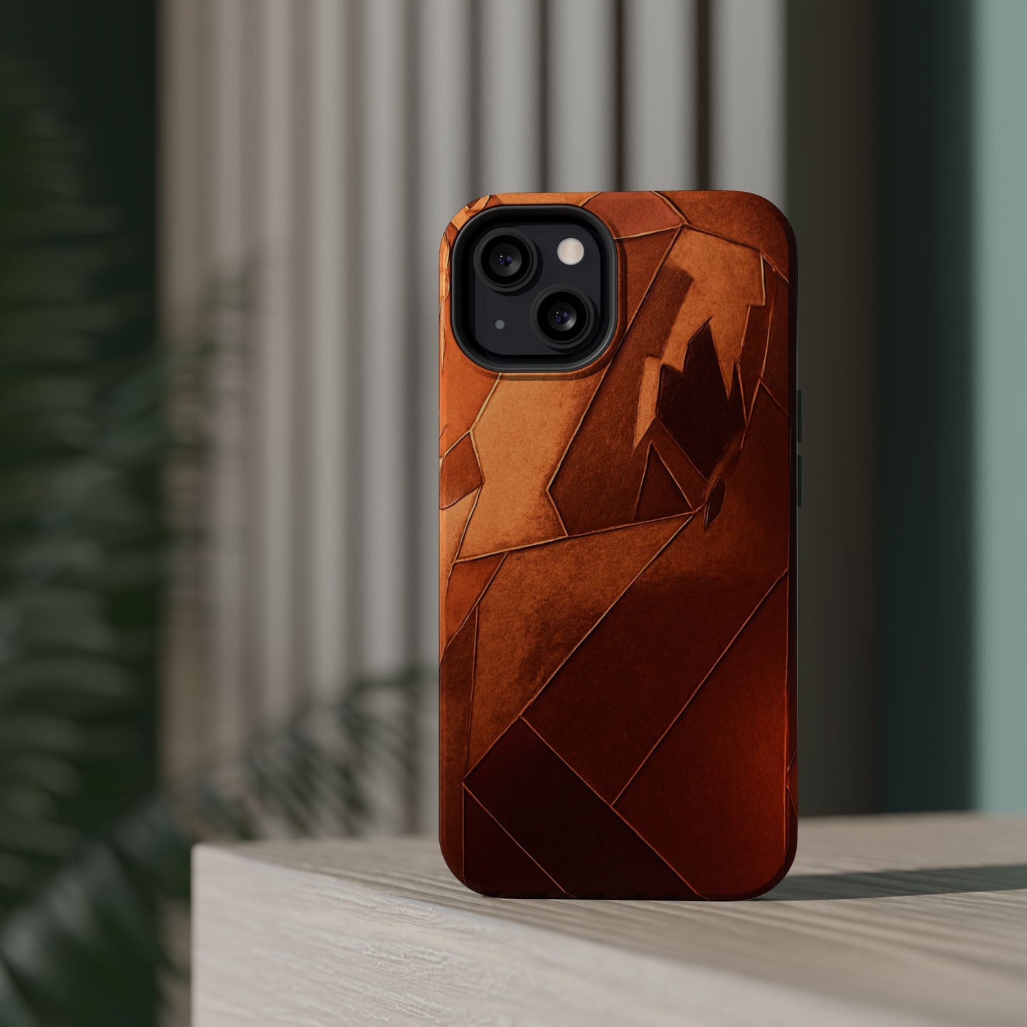 Geometric Magnetic Tough Cases - Stylish Protection for Your Phone