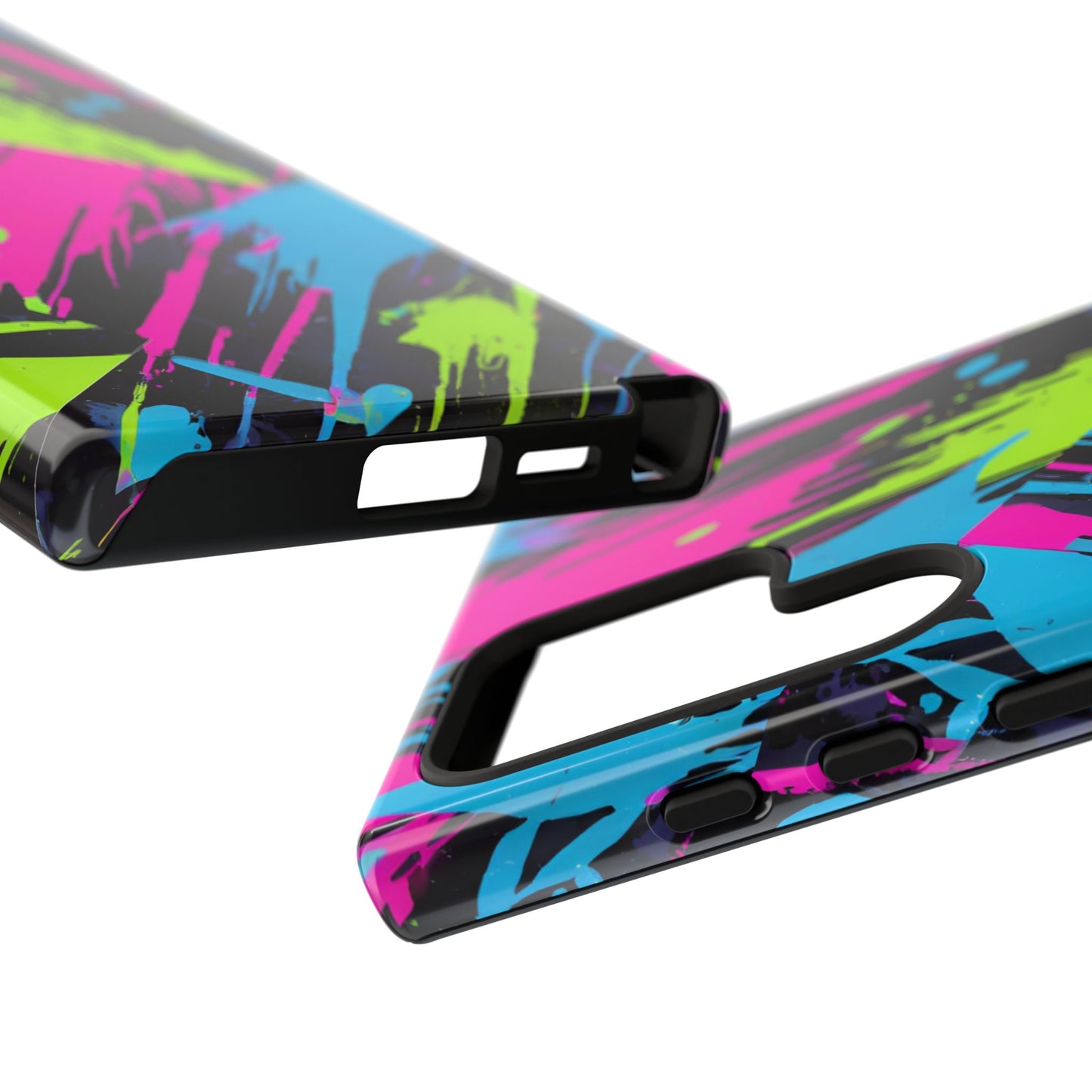 Vibrant Phone Case - Tough Cases with Bold Color Burst Design