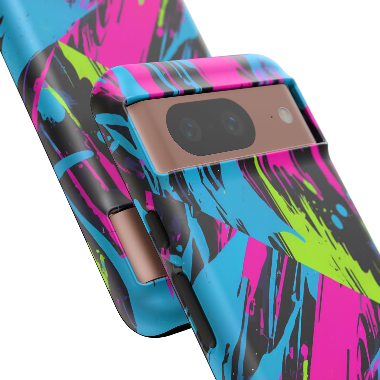 Vibrant Phone Case - Tough Cases with Bold Color Burst Design