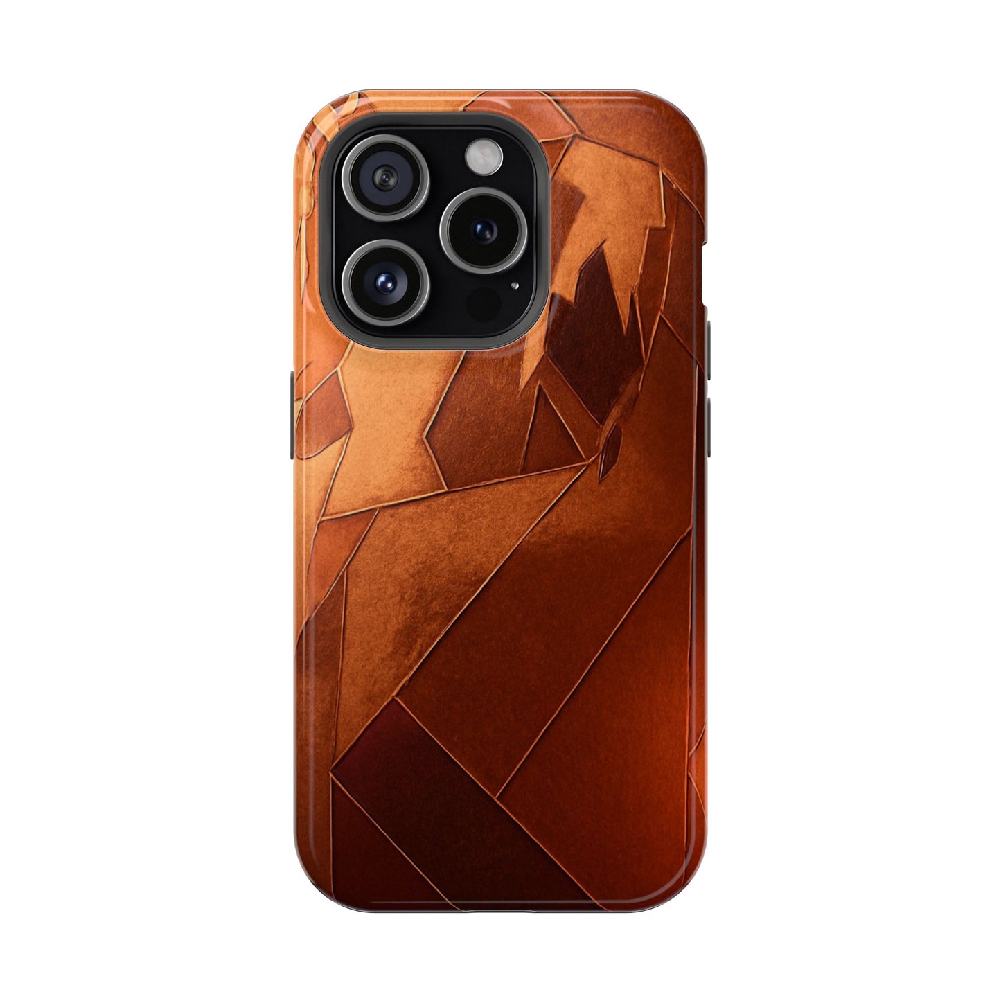 Geometric Magnetic Tough Cases - Stylish Protection for Your Phone