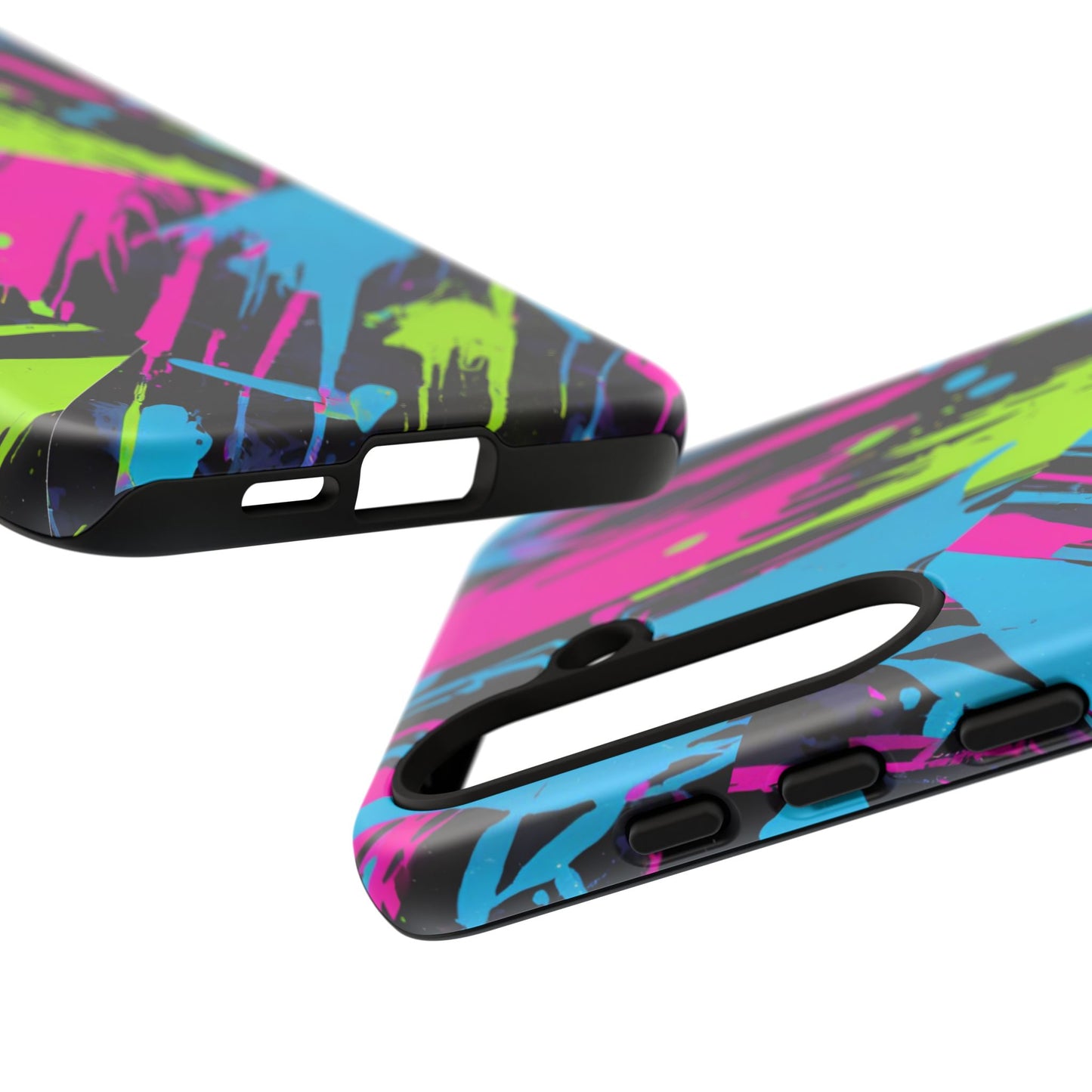 Vibrant Phone Case - Tough Cases with Bold Color Burst Design