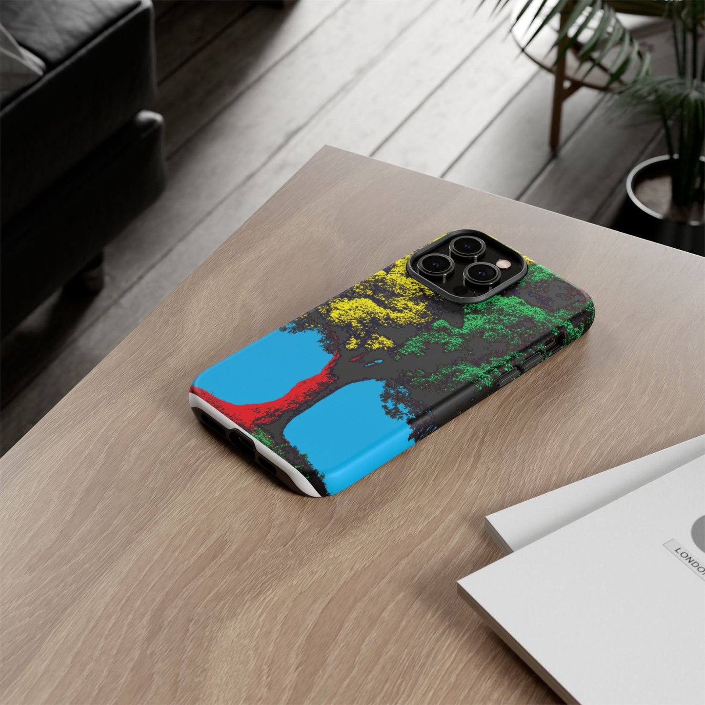 Phone Case - Vibrant Tree Design