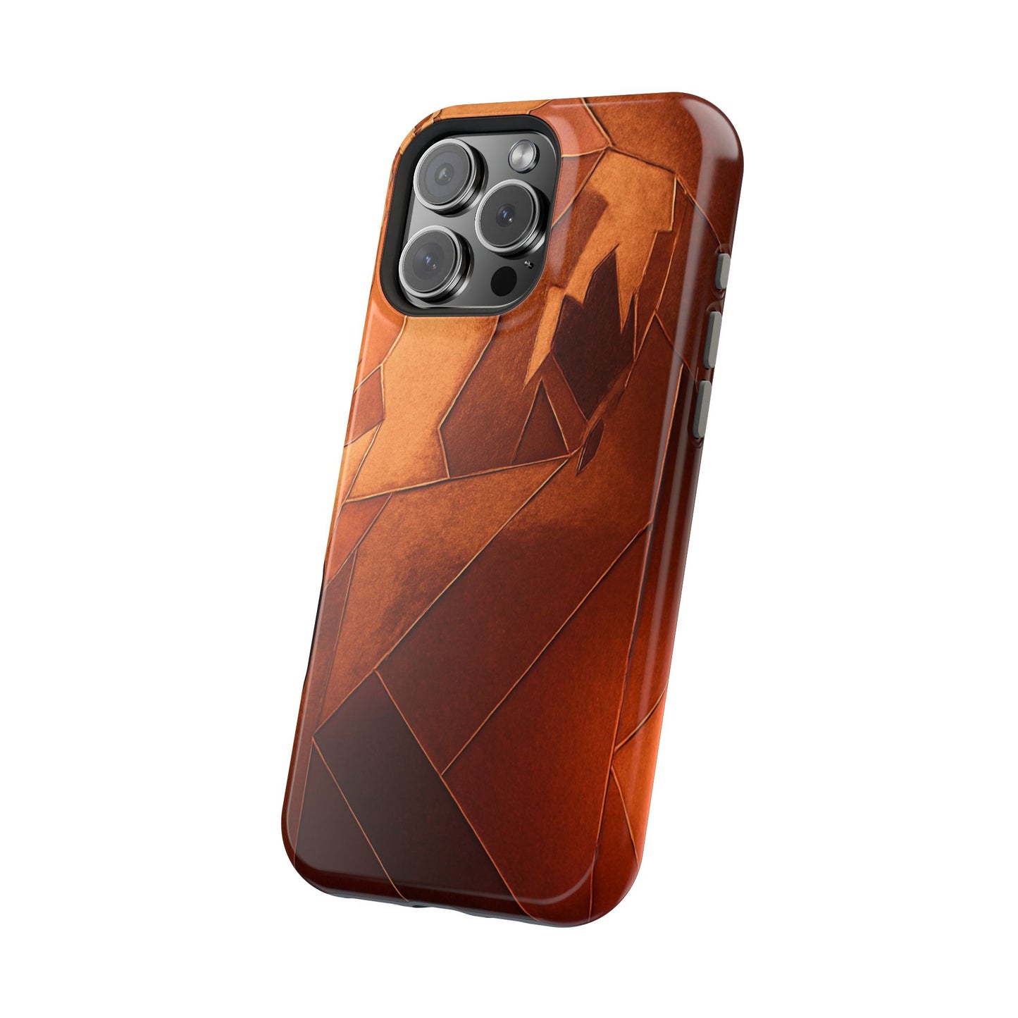 Geometric Magnetic Tough Cases - Stylish Protection for Your Phone