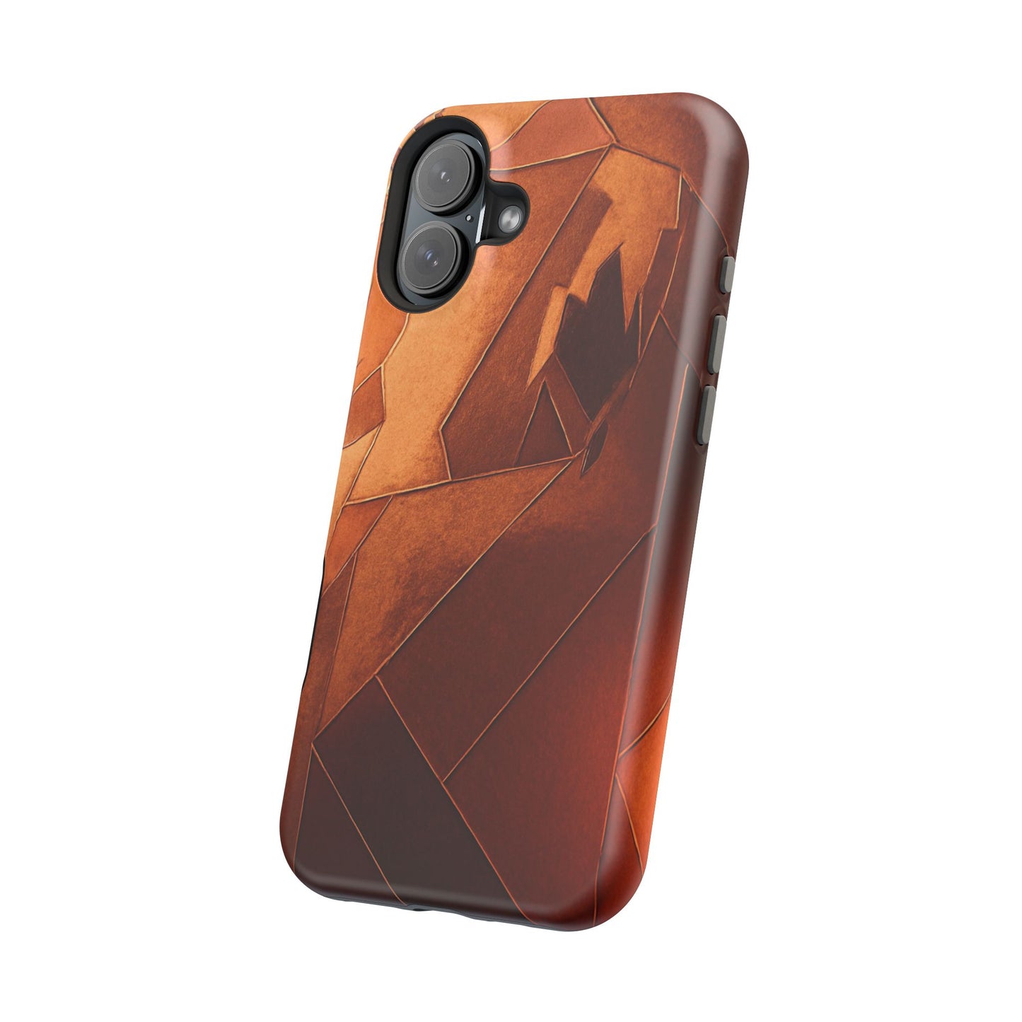 Geometric Magnetic Tough Cases - Stylish Protection for Your Phone